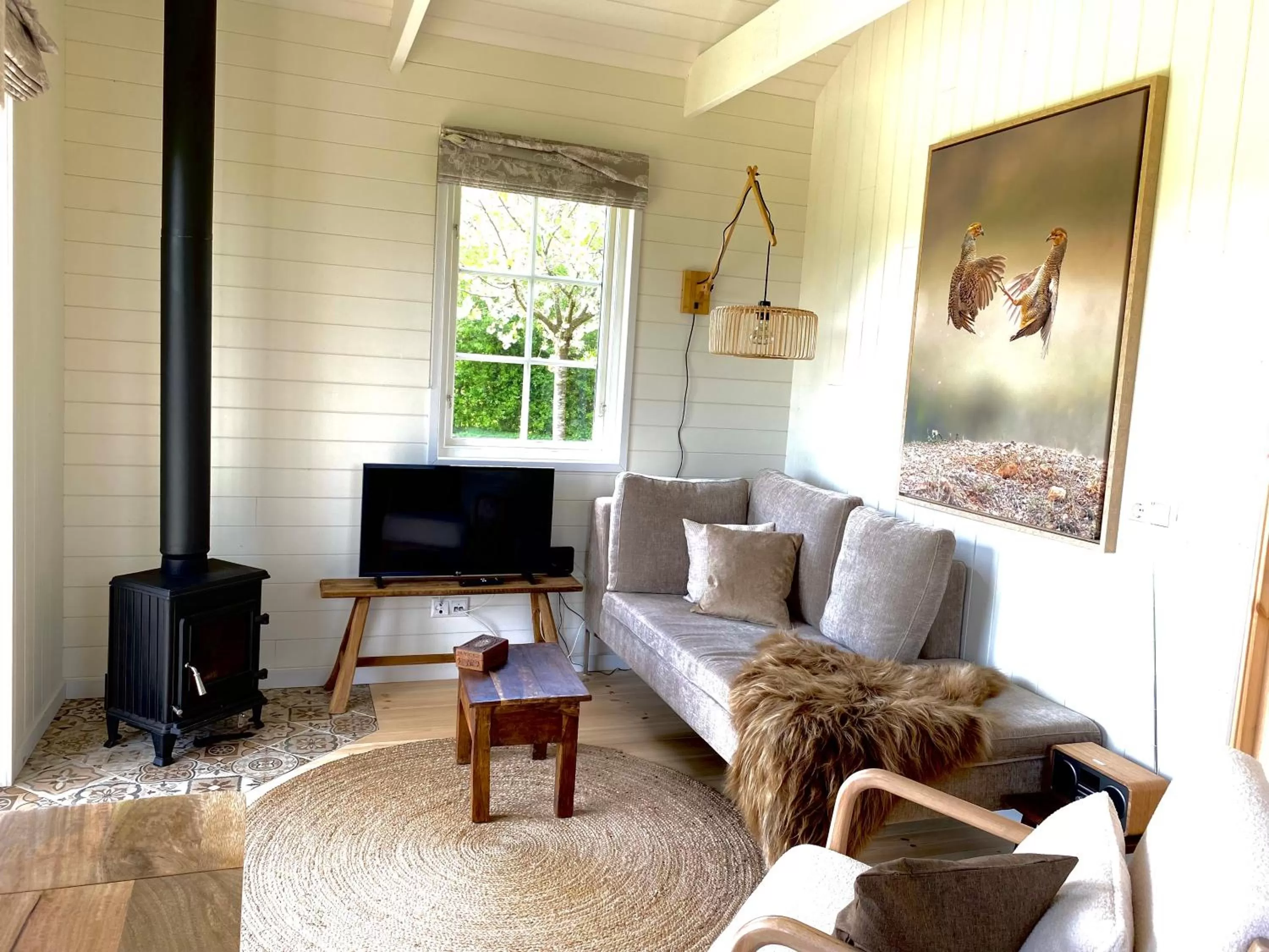 Seating area in De Heeren Hoeve Carpe Diem