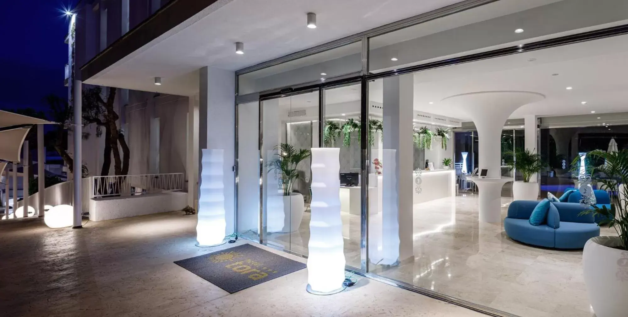 Lobby or reception in Hotel Torá Lobby or reception in Hotel Torá