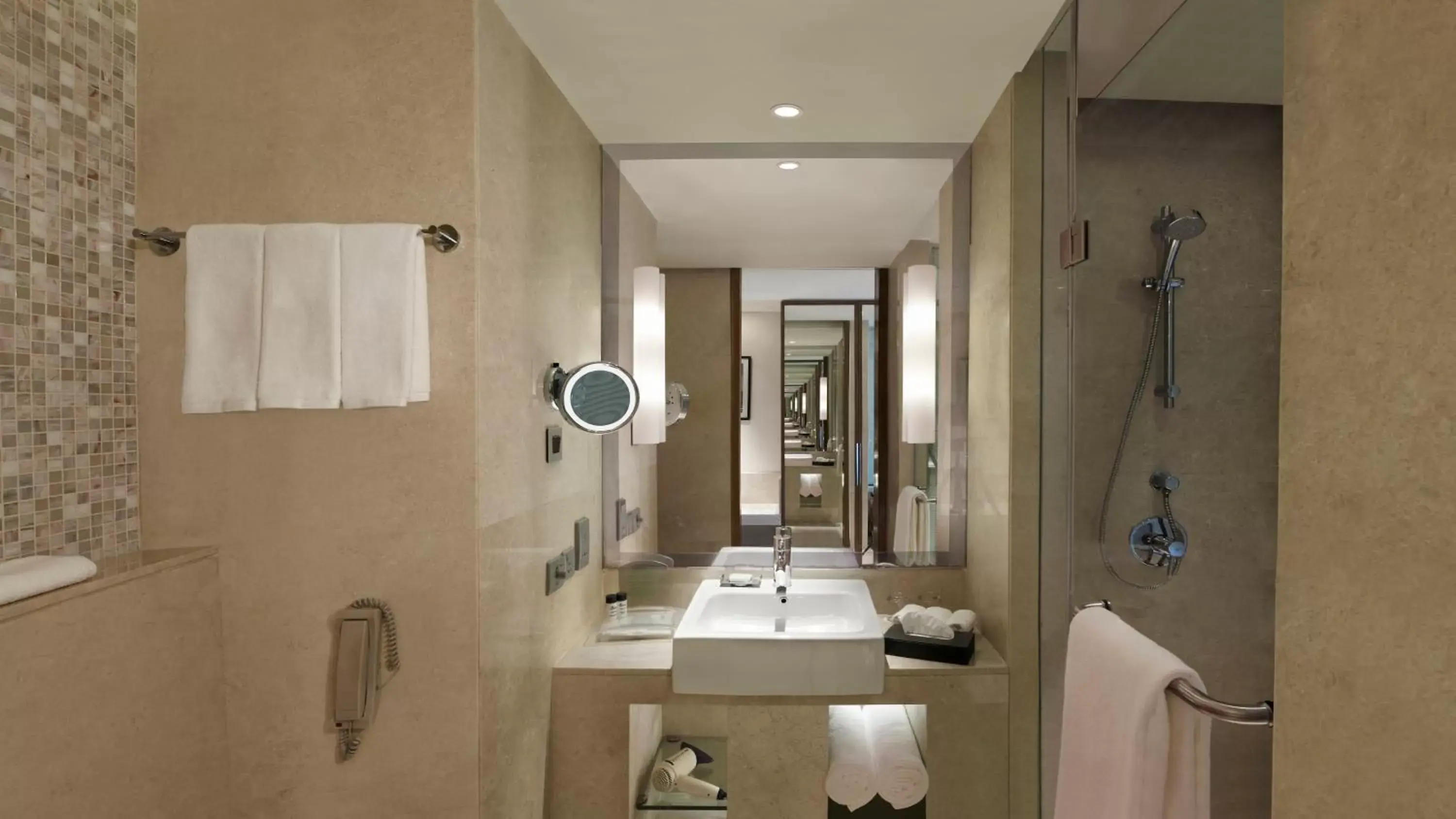 Shower, Bathroom in Holiday Inn Jaipur City Centre, an IHG Hotel