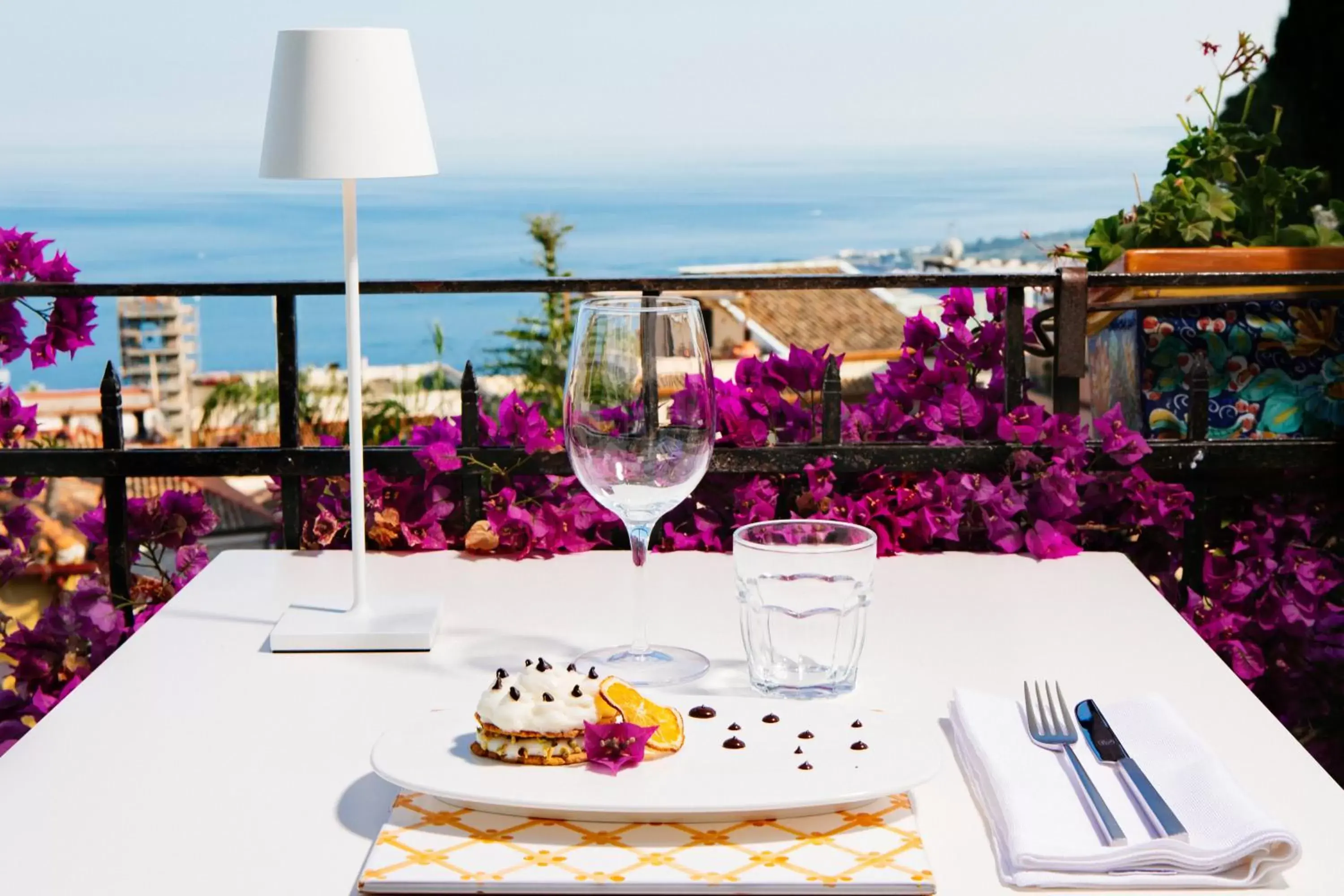 Balcony/Terrace in Hotel Villa Taormina