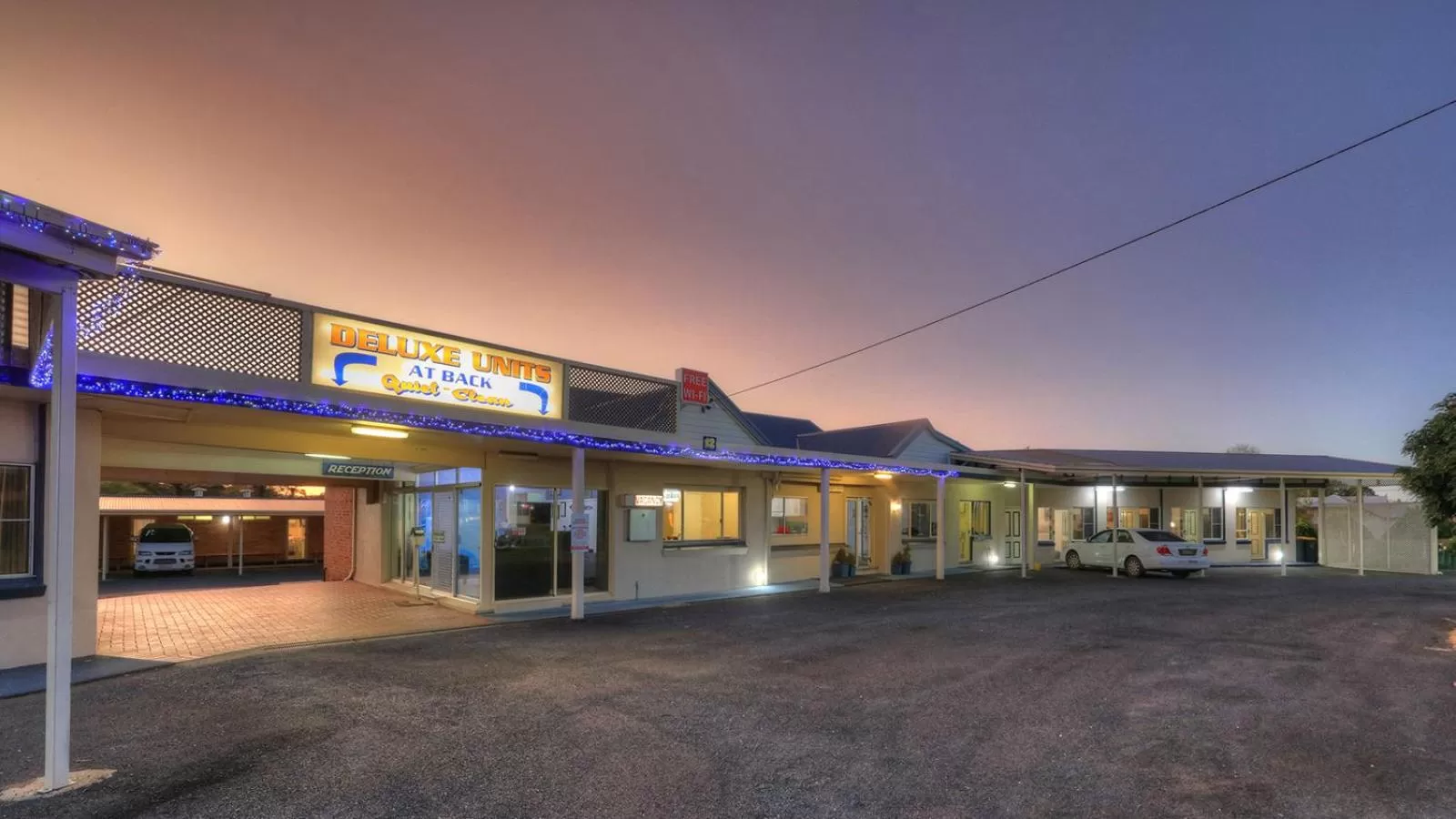 Property building in Glen Innes Motel