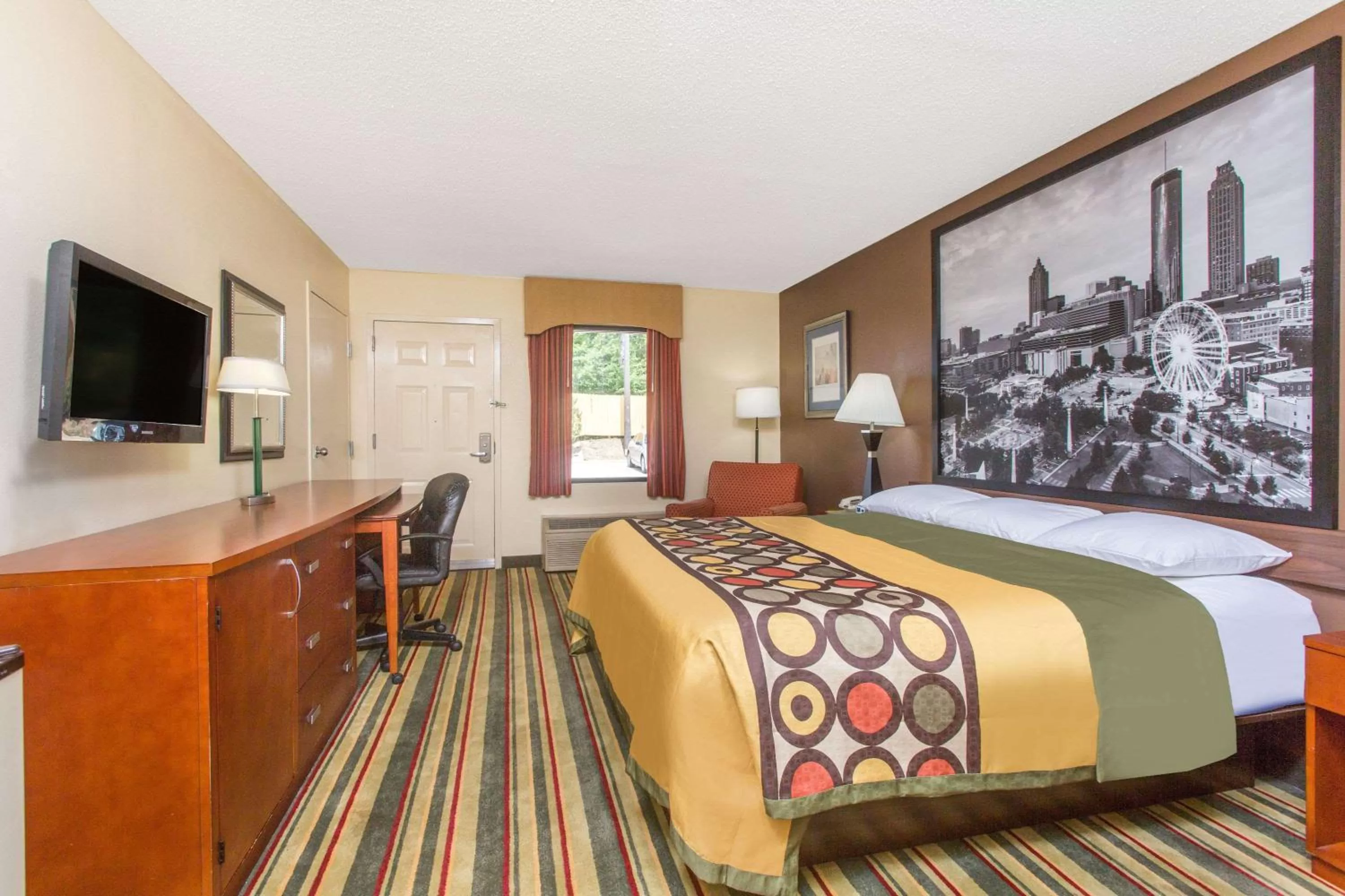 Photo of the whole room, Bed in Super 8 by Wyndham Dublin