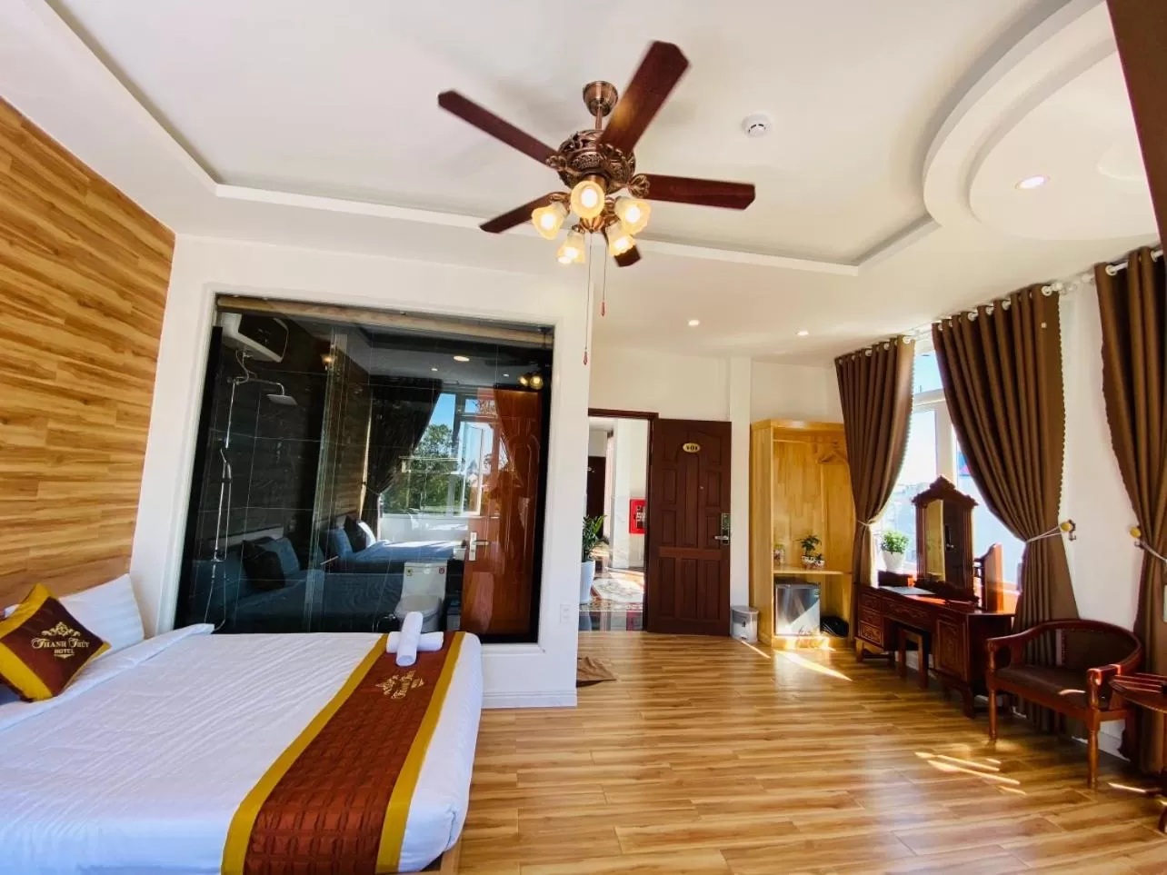 Bed in Thanh Thuy Hotel