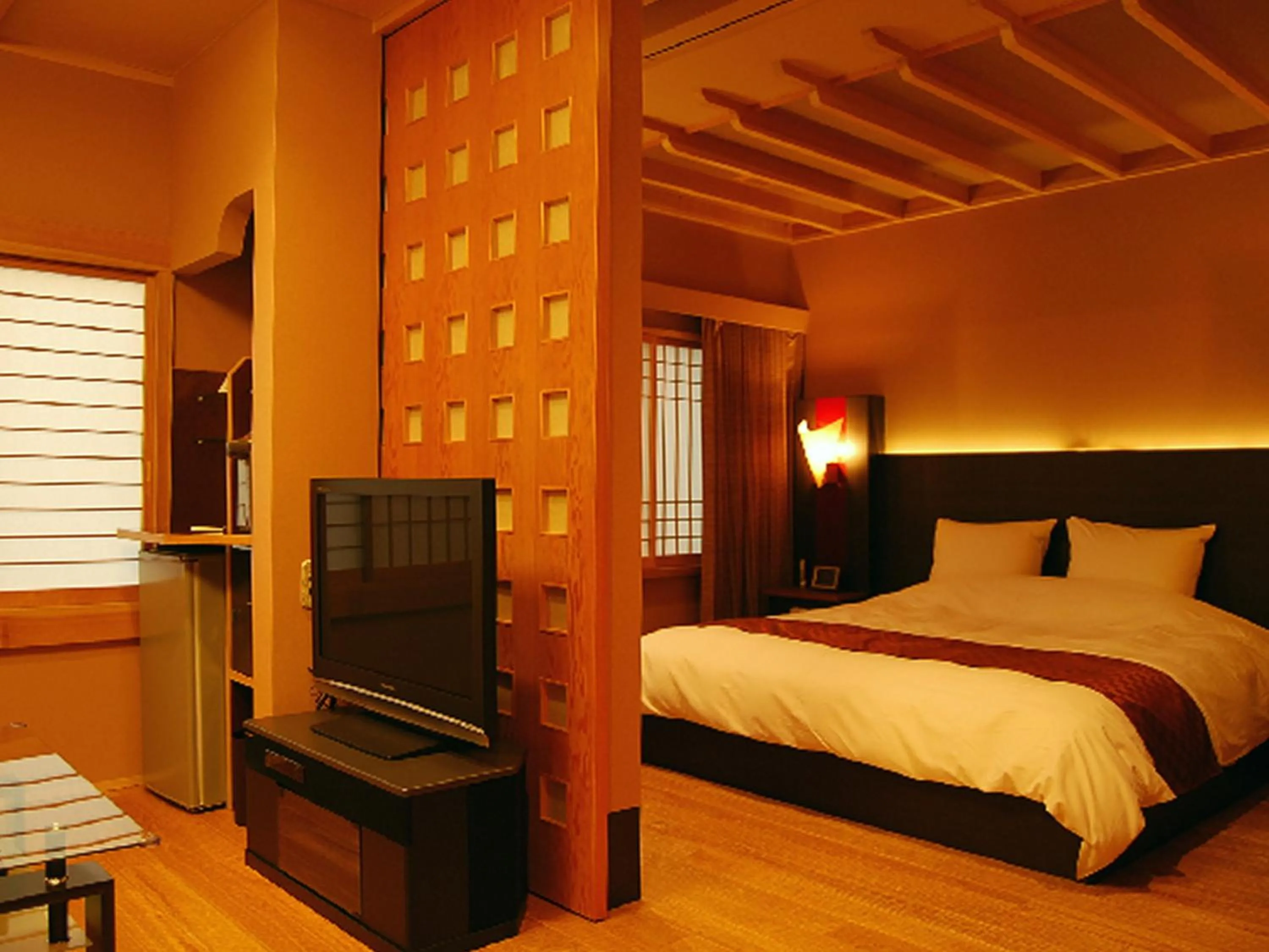 Photo of the whole room, Bed in Ryokan Shinsen