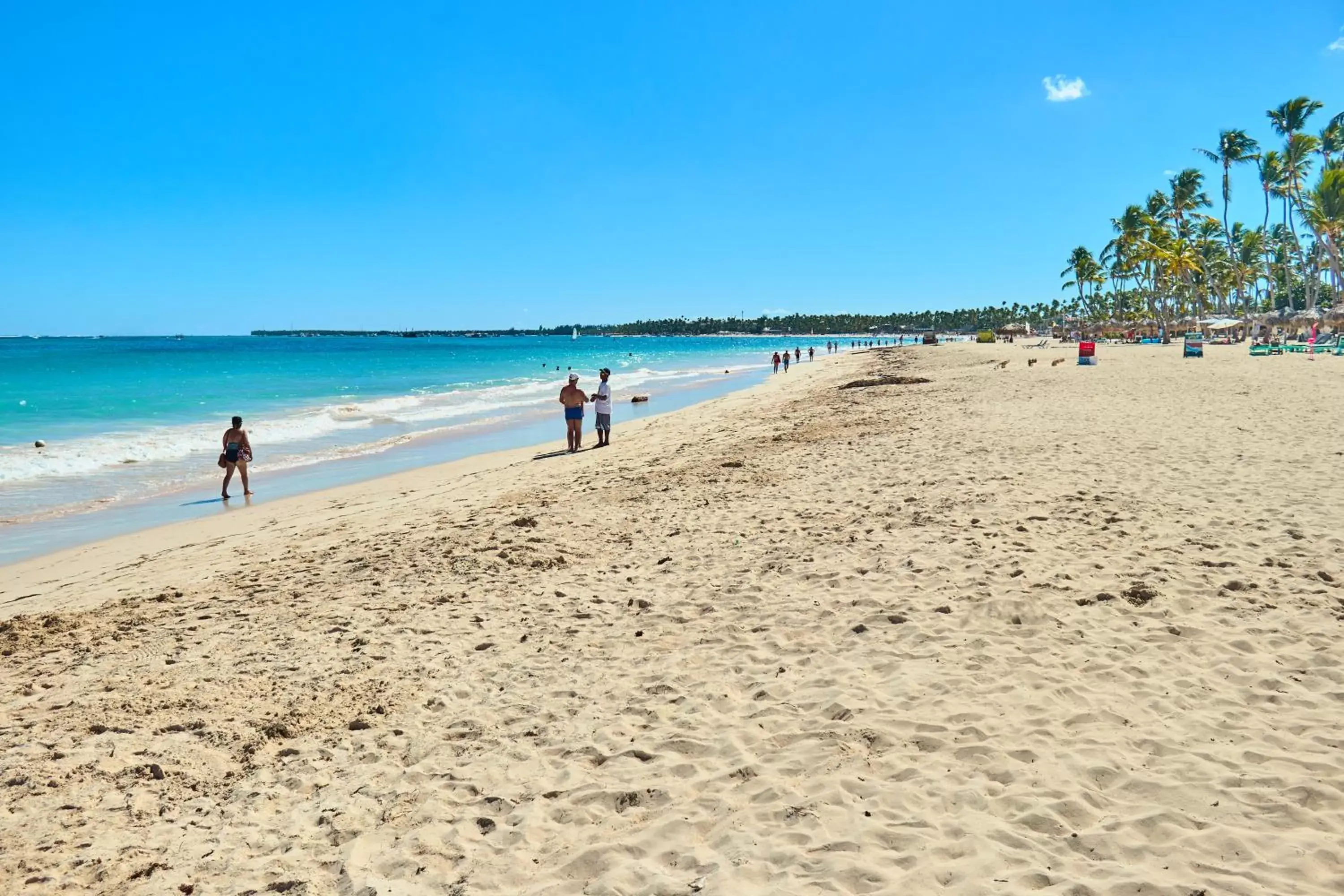 People, Beach in Los Corales Beach Village