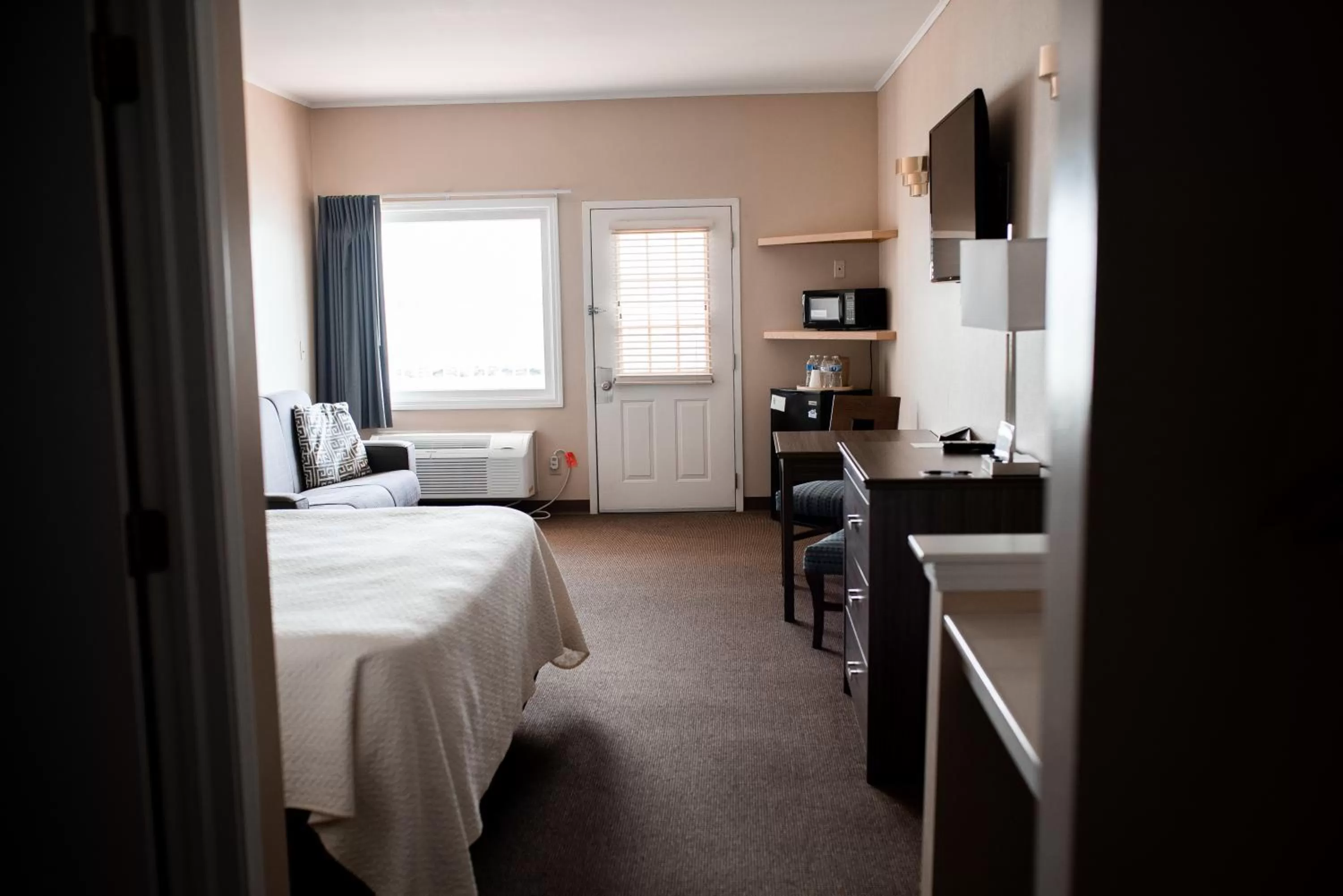 Bedroom in West Bank Inn