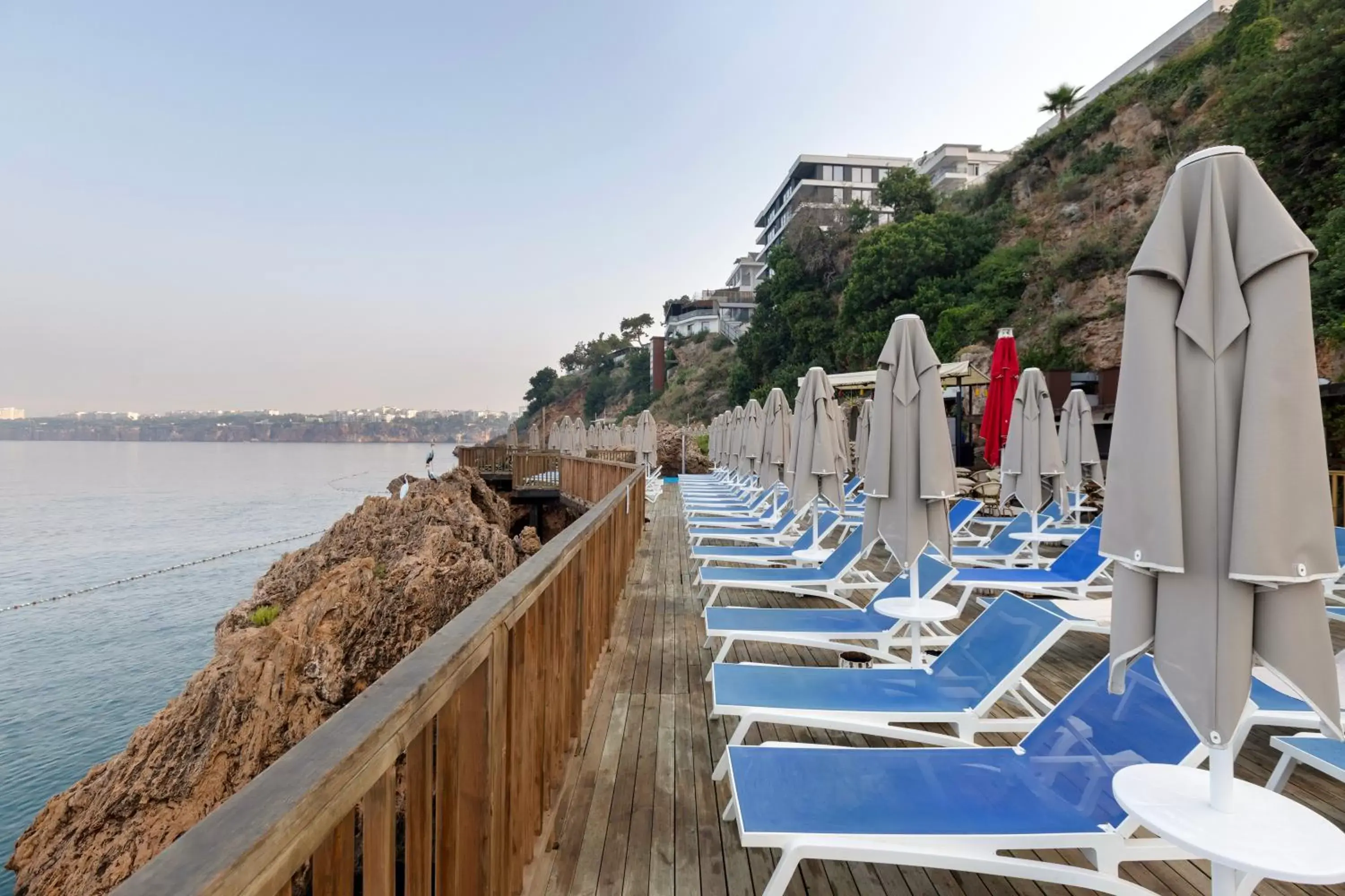 Beach, Pool View in Ramada Plaza Antalya