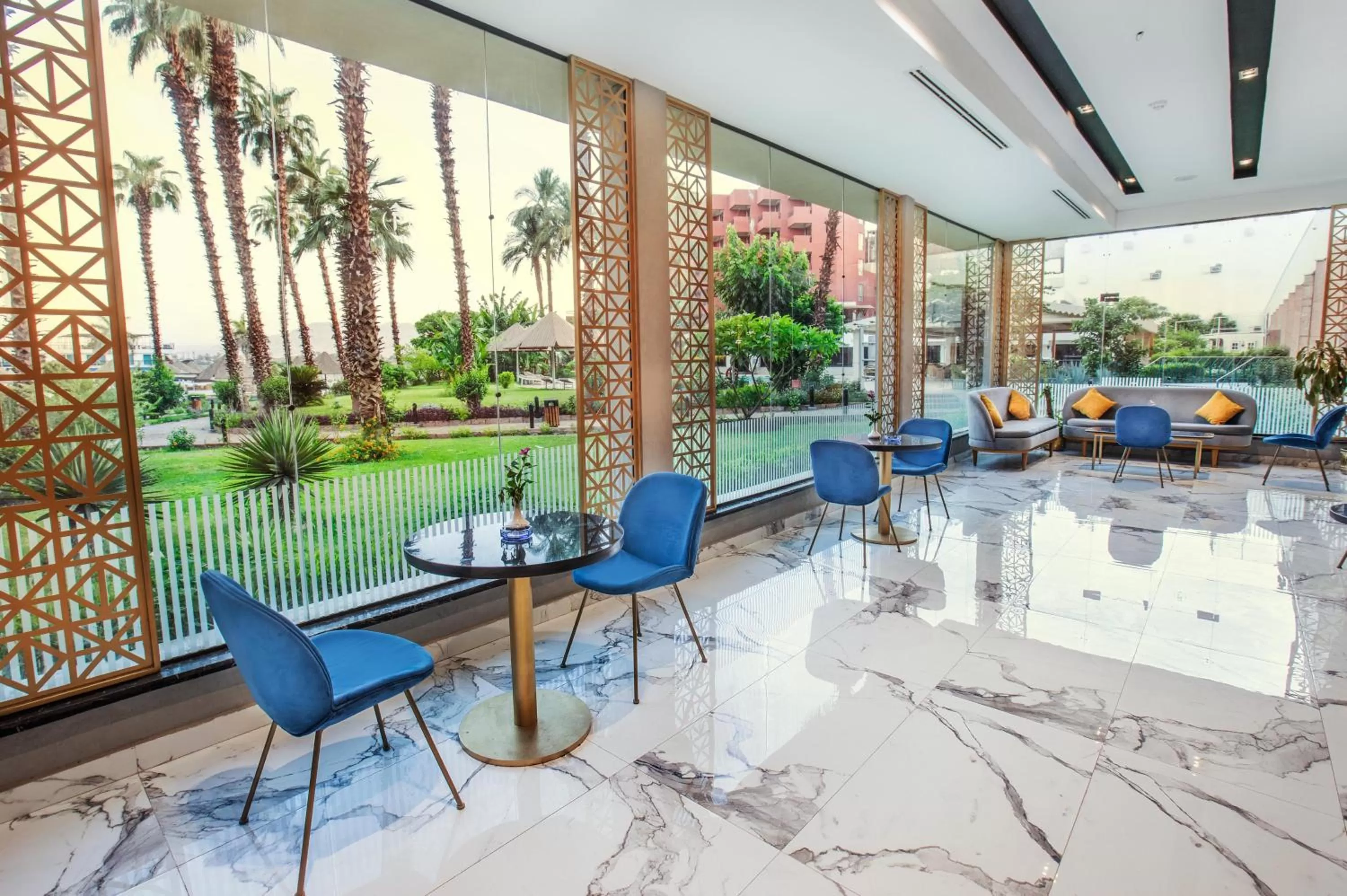 Garden in Pyramisa Hotel Luxor