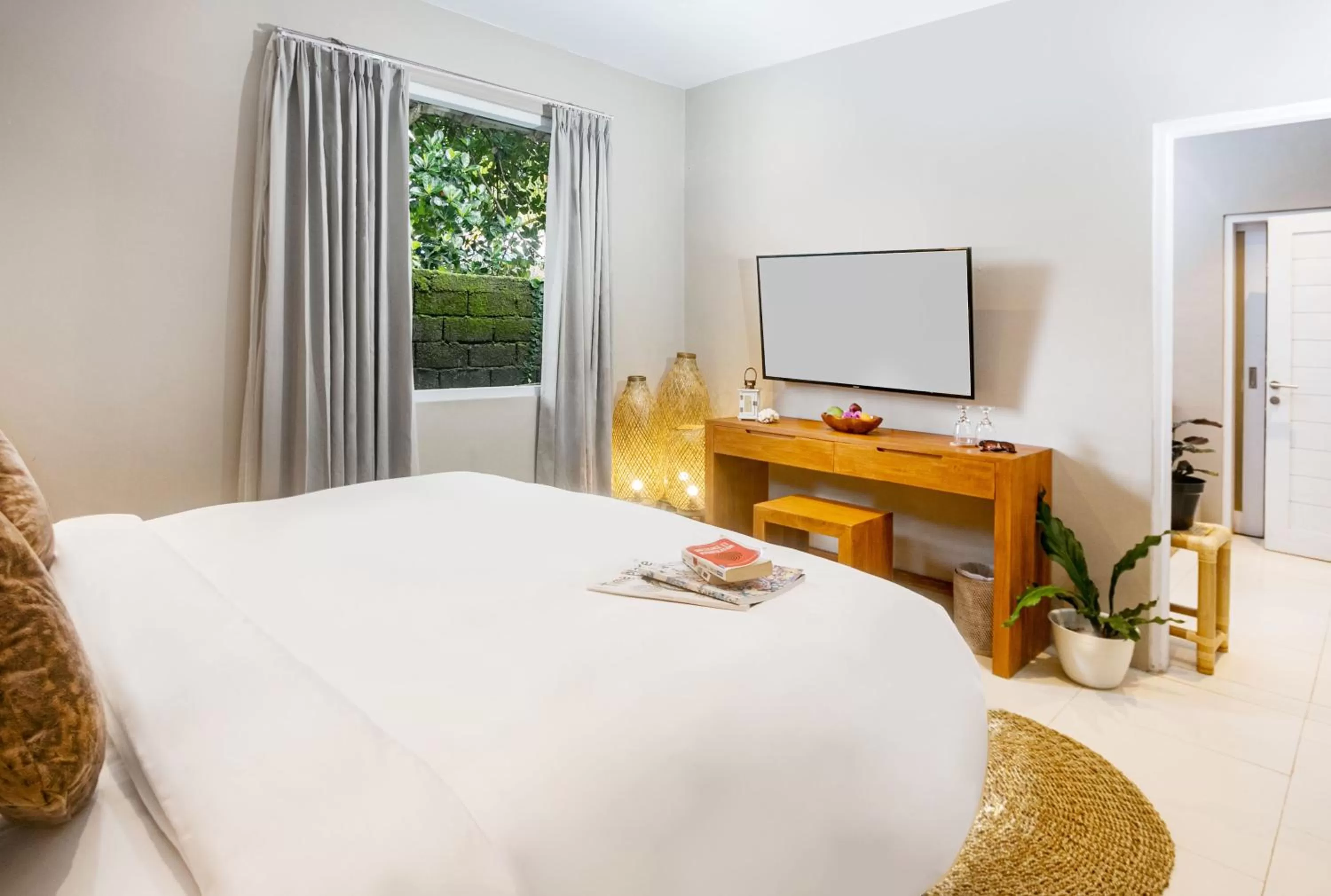 Bed in Canvas Escape Resort