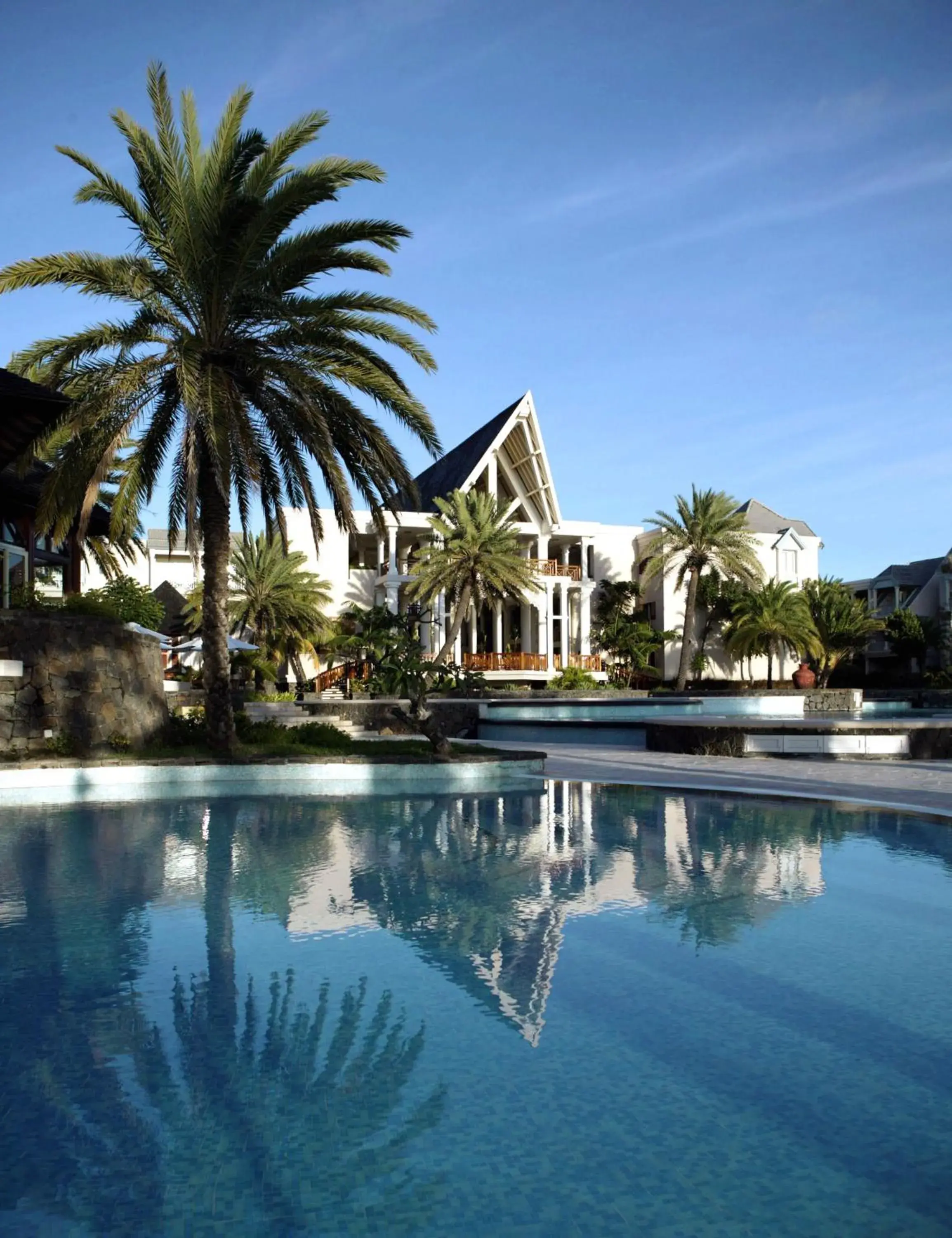 Facade/entrance, Swimming Pool in The Residence Mauritius