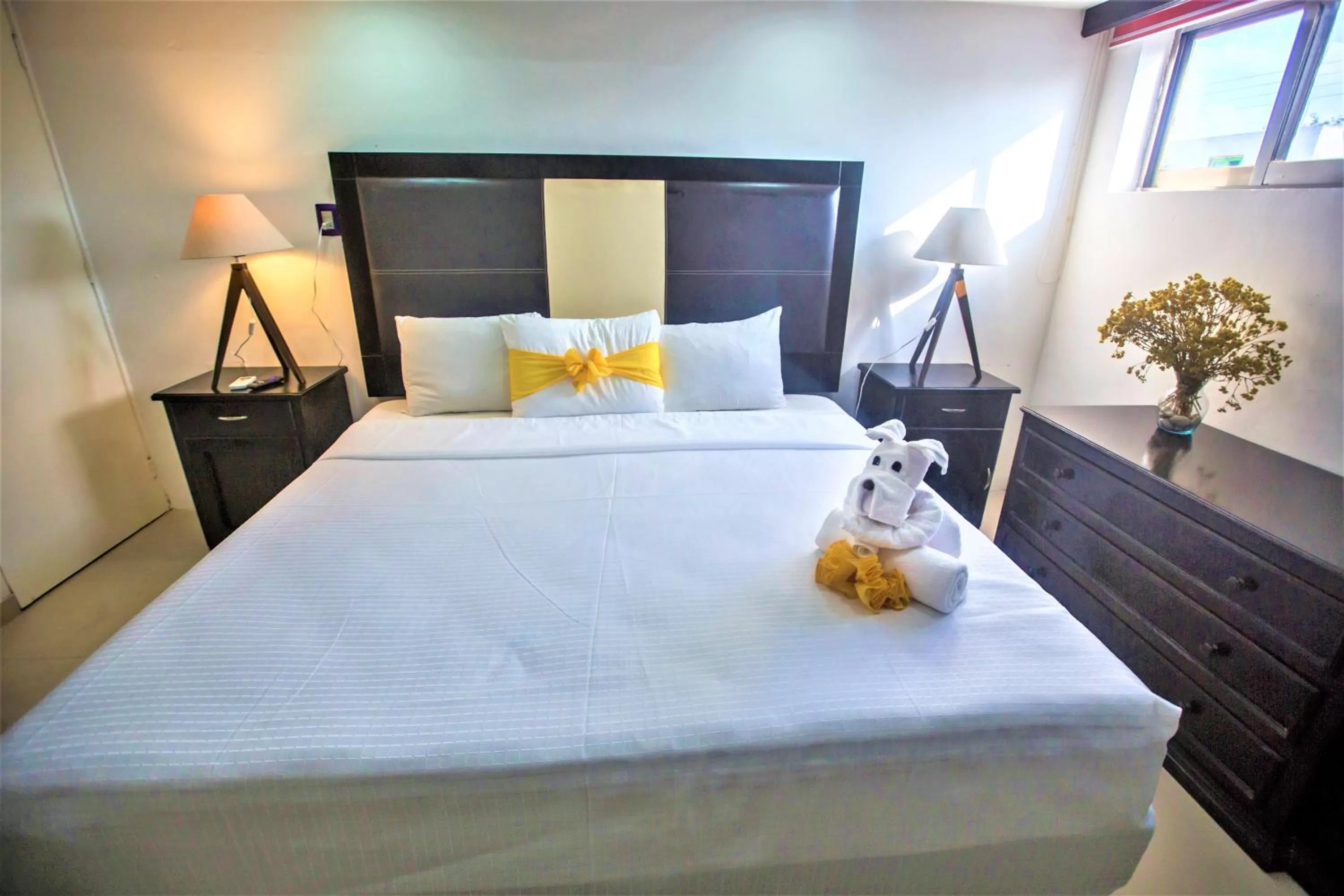 Decorative detail, Bed in Hotel Plaza Mirador