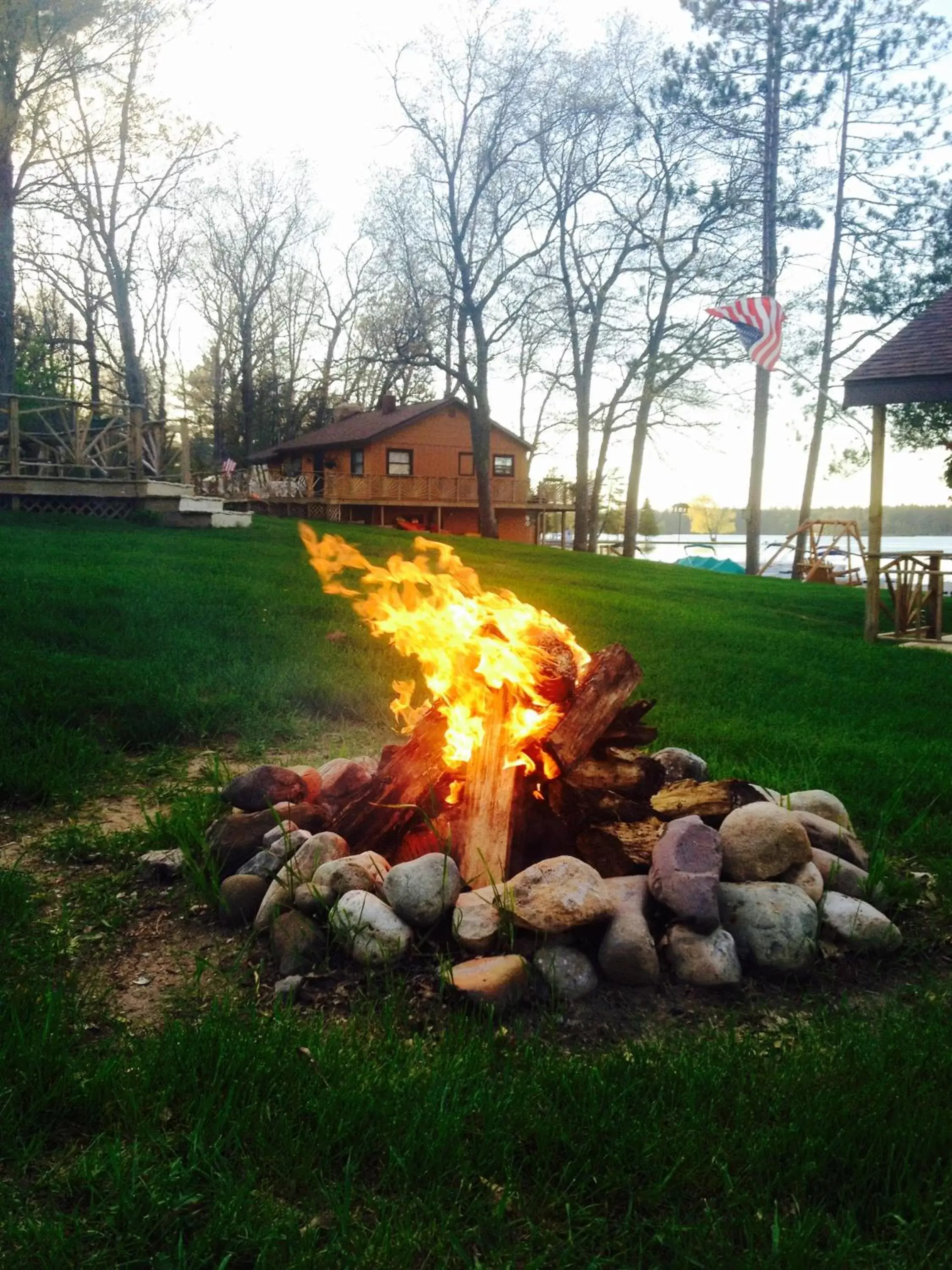 Natural landscape in Clear Lake Resort Natural landscape in Clear Lake Resort