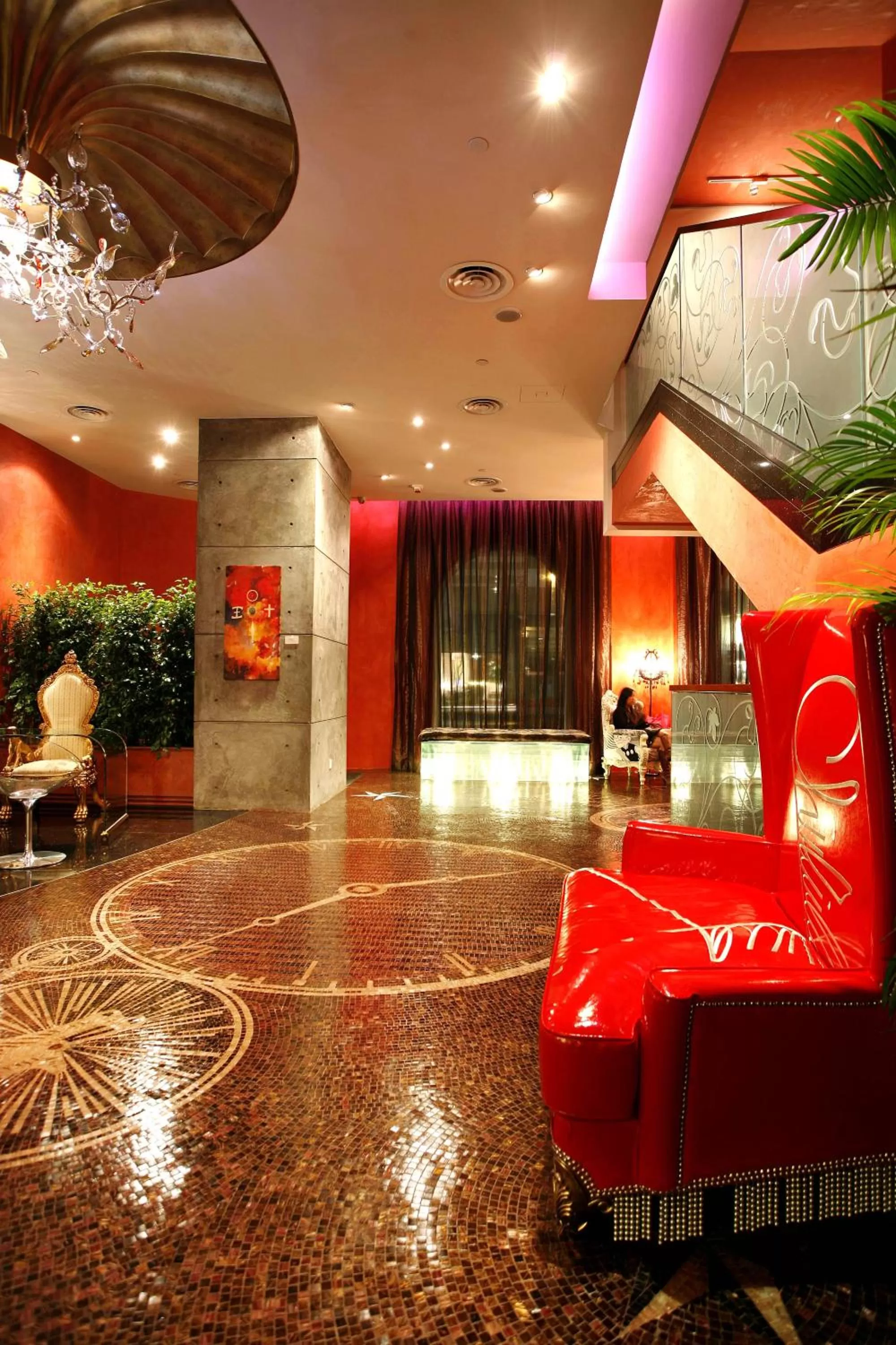 Lobby or reception in The Luxe Manor