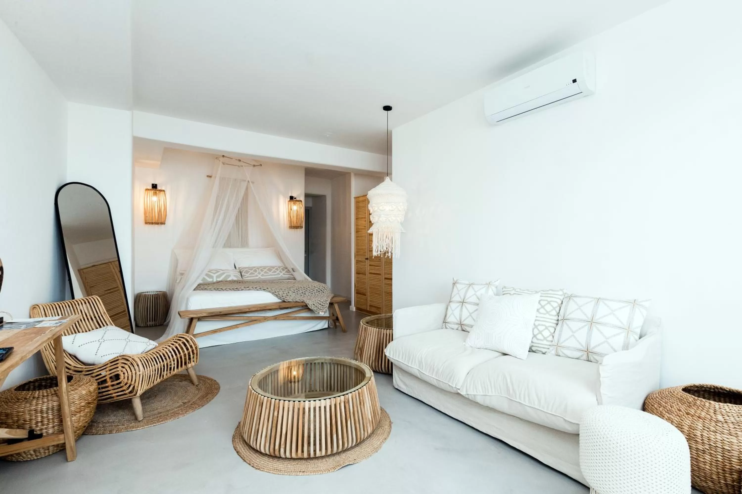 Living room, Bed in San Michele