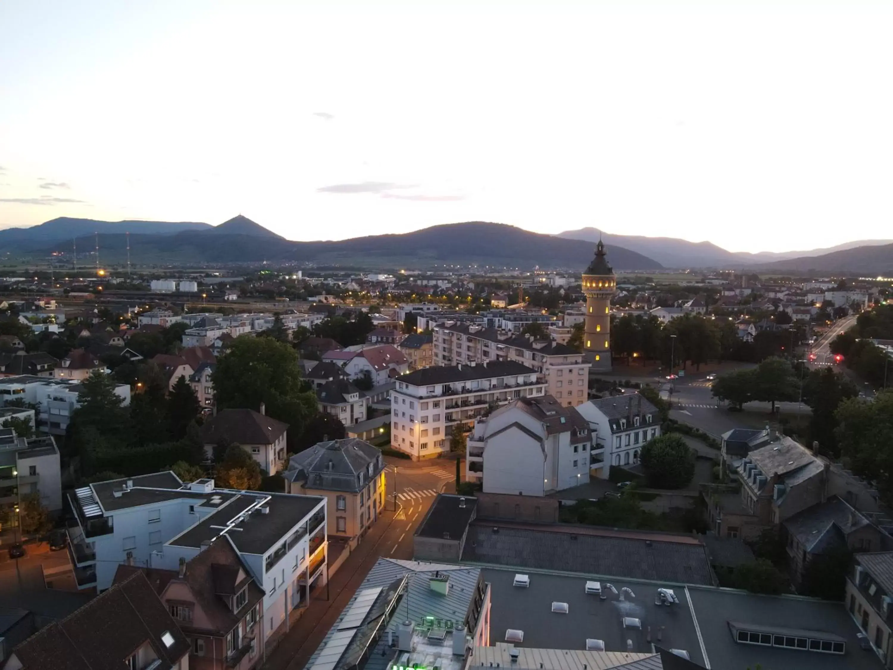 View (from property/room) in Hôtel Restaurant Vaillant proche Europapark Rulantica