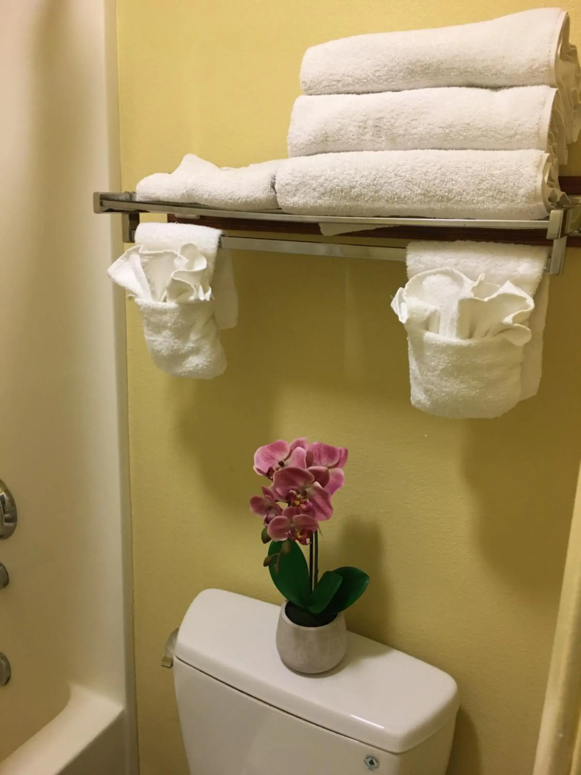 Bathroom in OceanView Motel