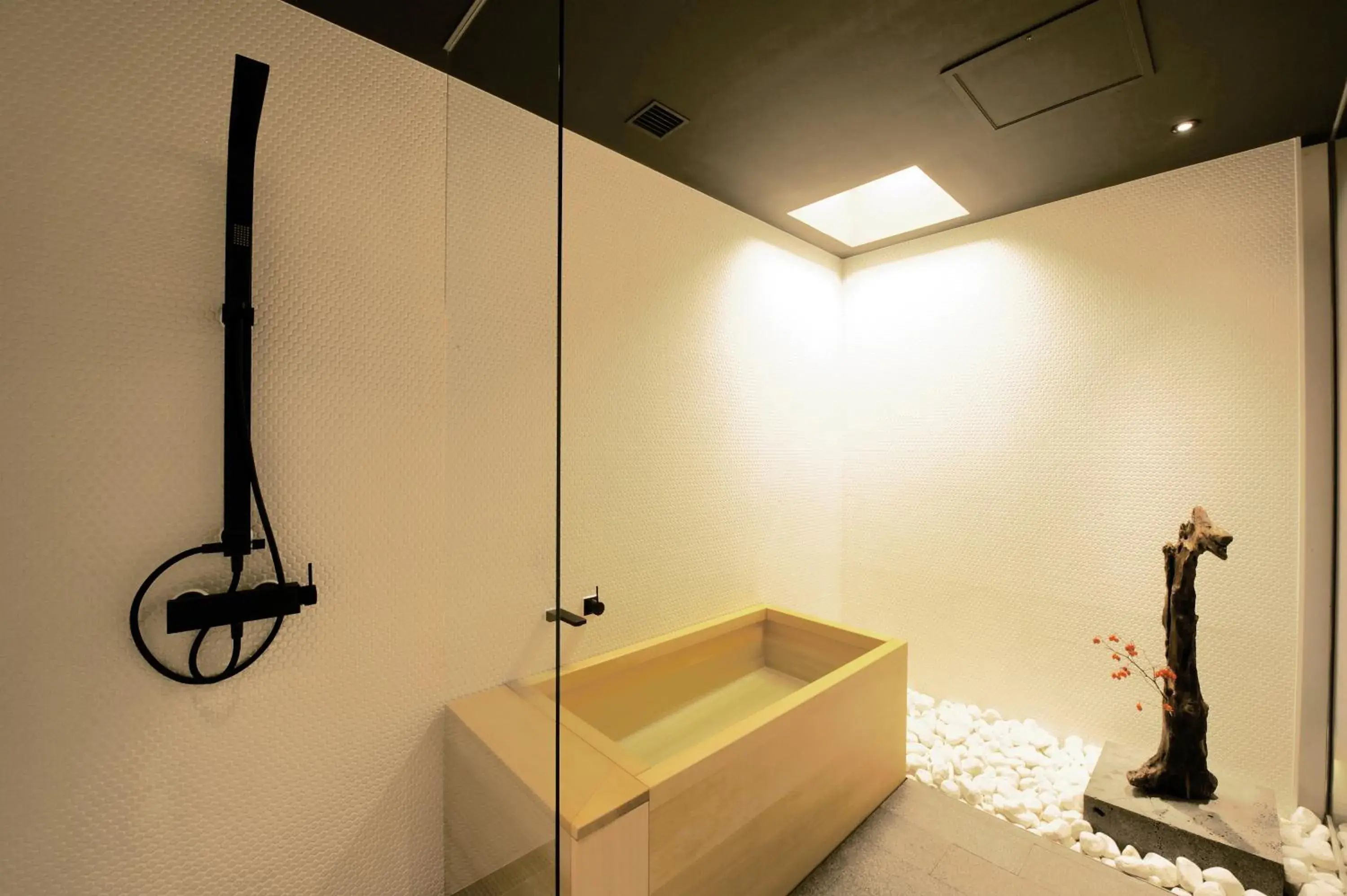 Bathroom in hotel kanra kyoto
