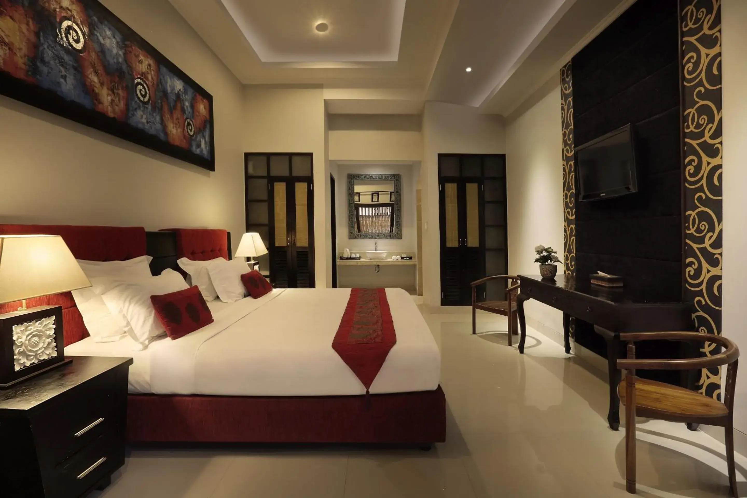 Bedroom, Bed in Vamana Resort