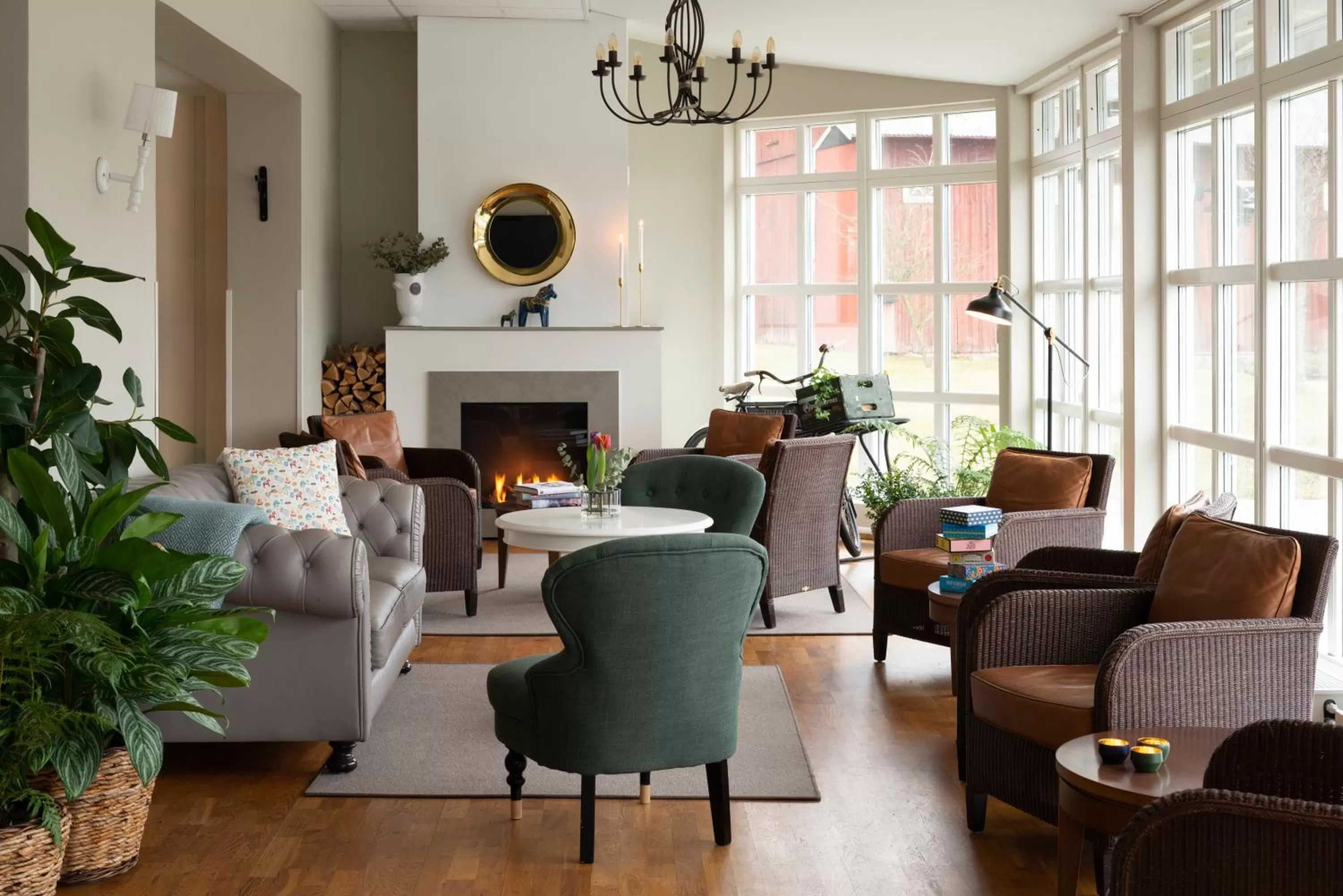 Lobby or reception in Skytteholm