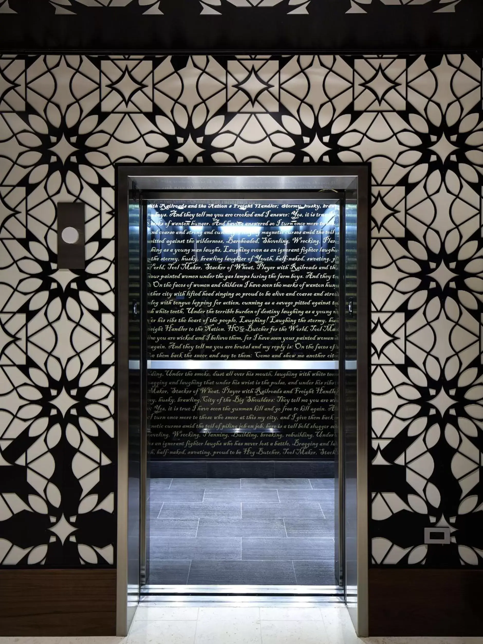 Lobby or reception in Loews Chicago Hotel Lobby or reception in Loews Chicago Hotel