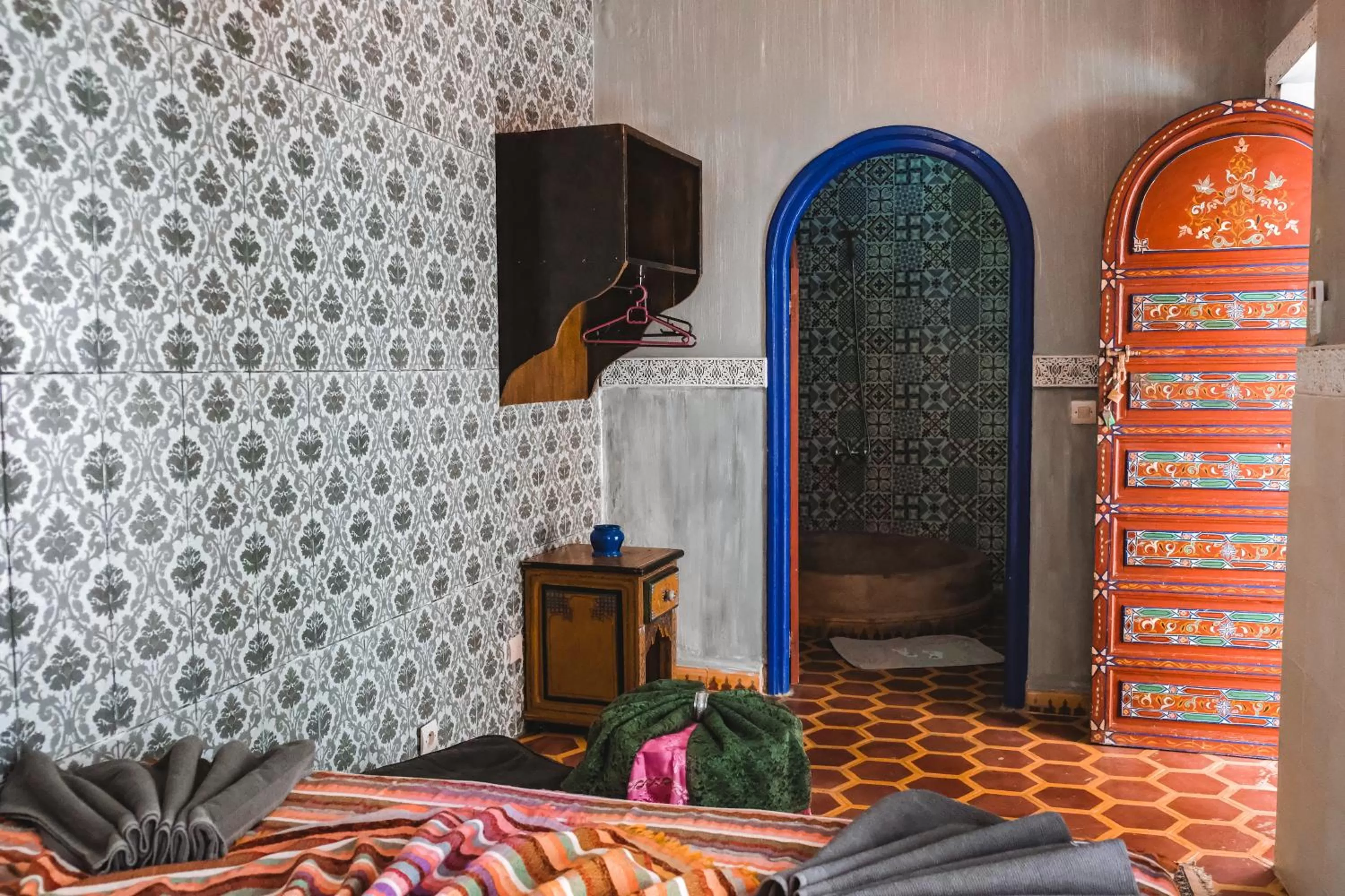 Bed in Héritage Lalla Aicha Hotel & Spa