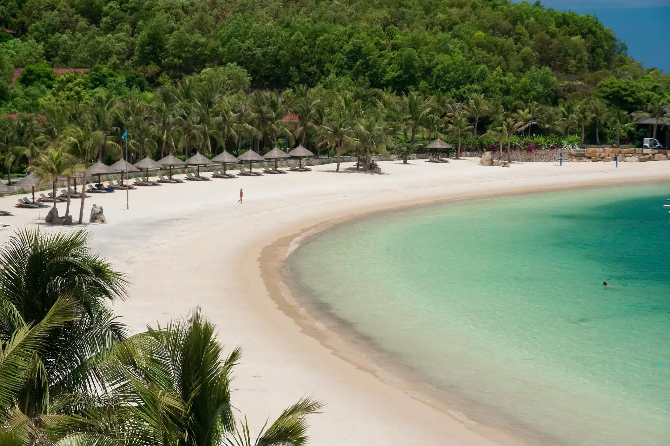 Beach in Vinpearl Luxury Nha Trang