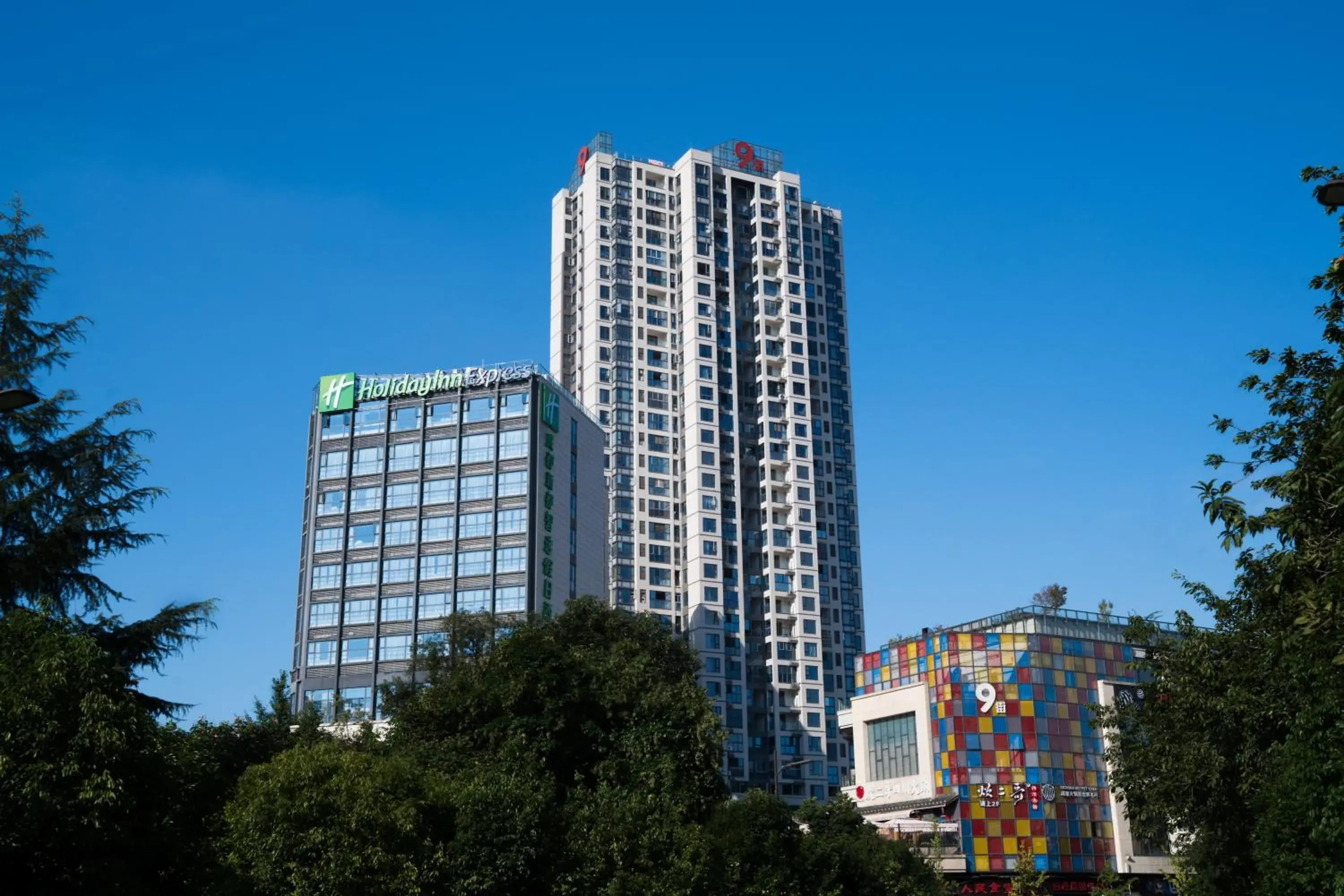 Property building in Holiday Inn Express Chengdu Xindu, an IHG Hotel