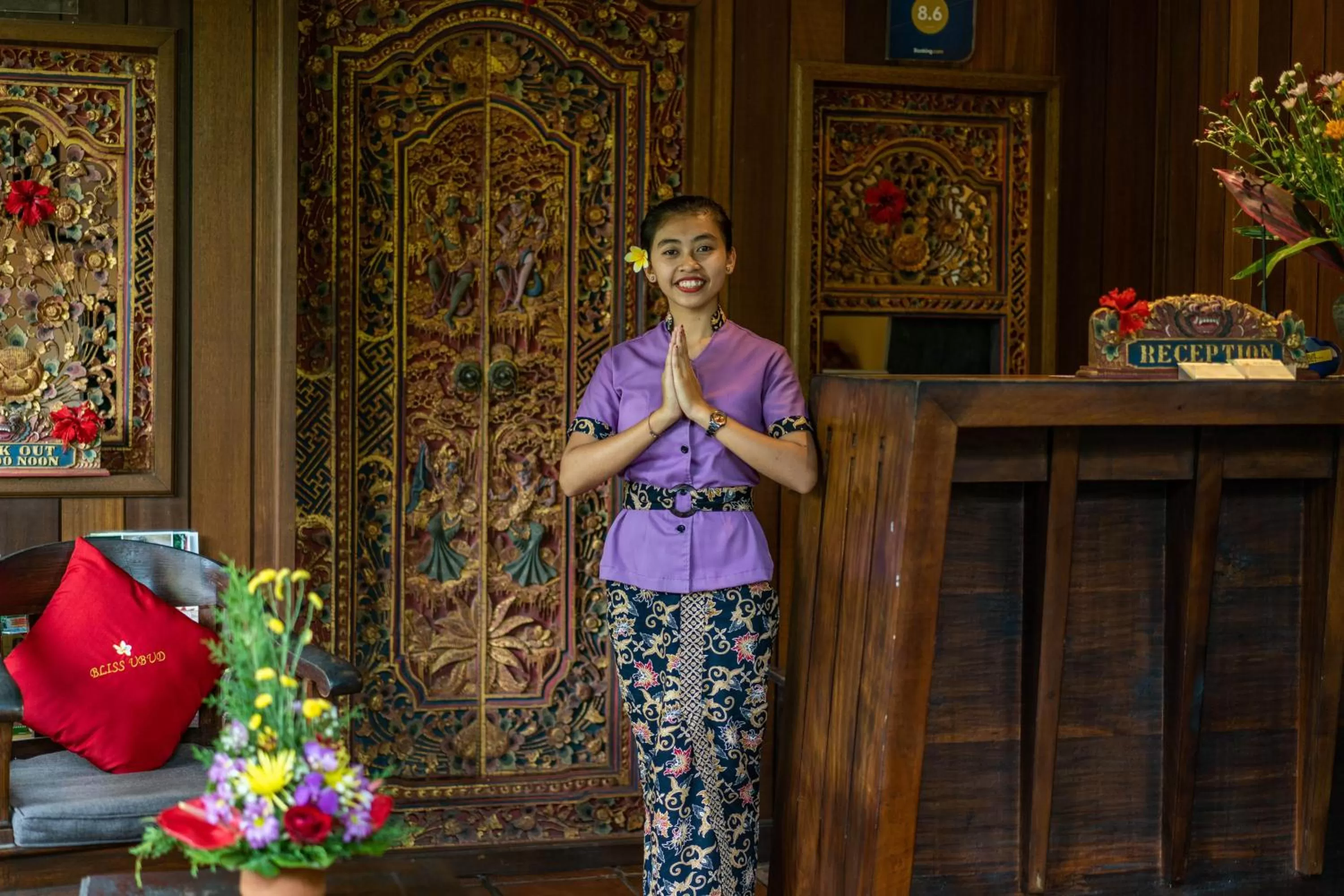 Lobby or reception in Bliss Ubud Spa Resort