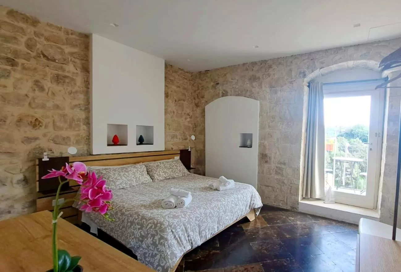 Bed in B&B Cuore Barocco