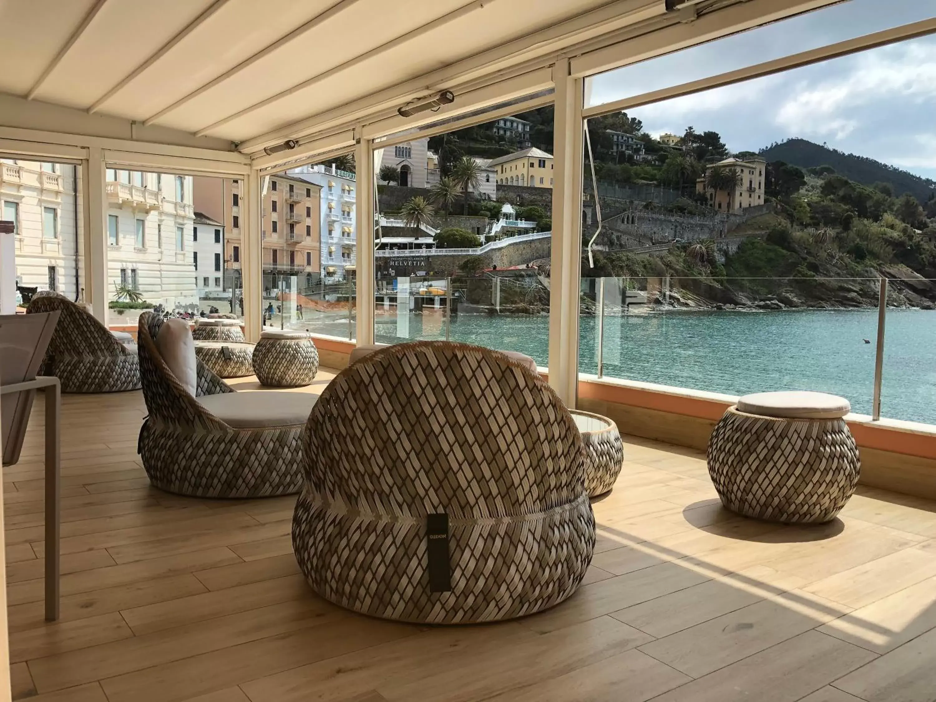 Balcony/Terrace, Seating Area in Hotel Miramare & Spa