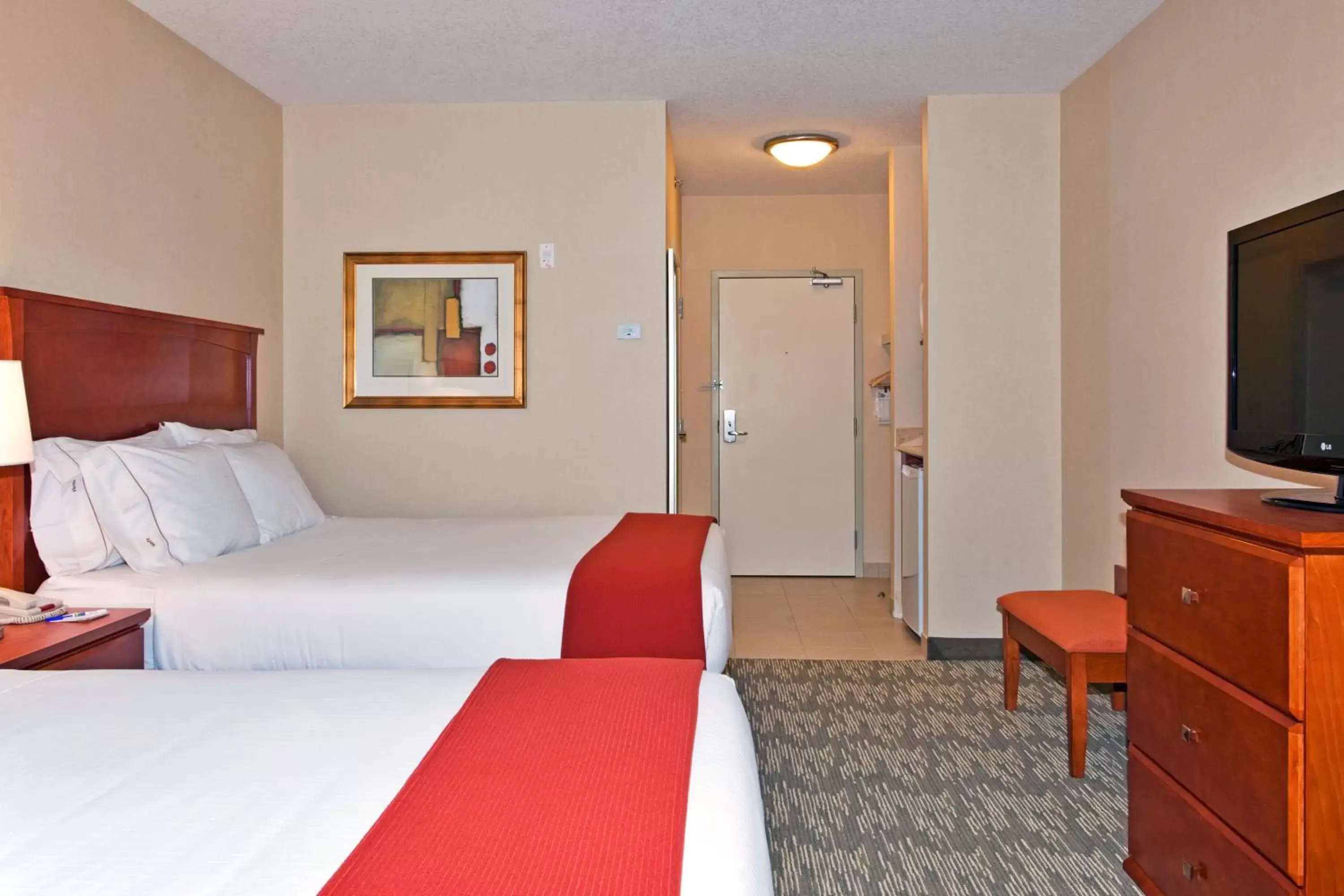 Photo of the whole room, Bed in Holiday Inn Express Hotel & Suites-Edmonton South, an IHG Hotel