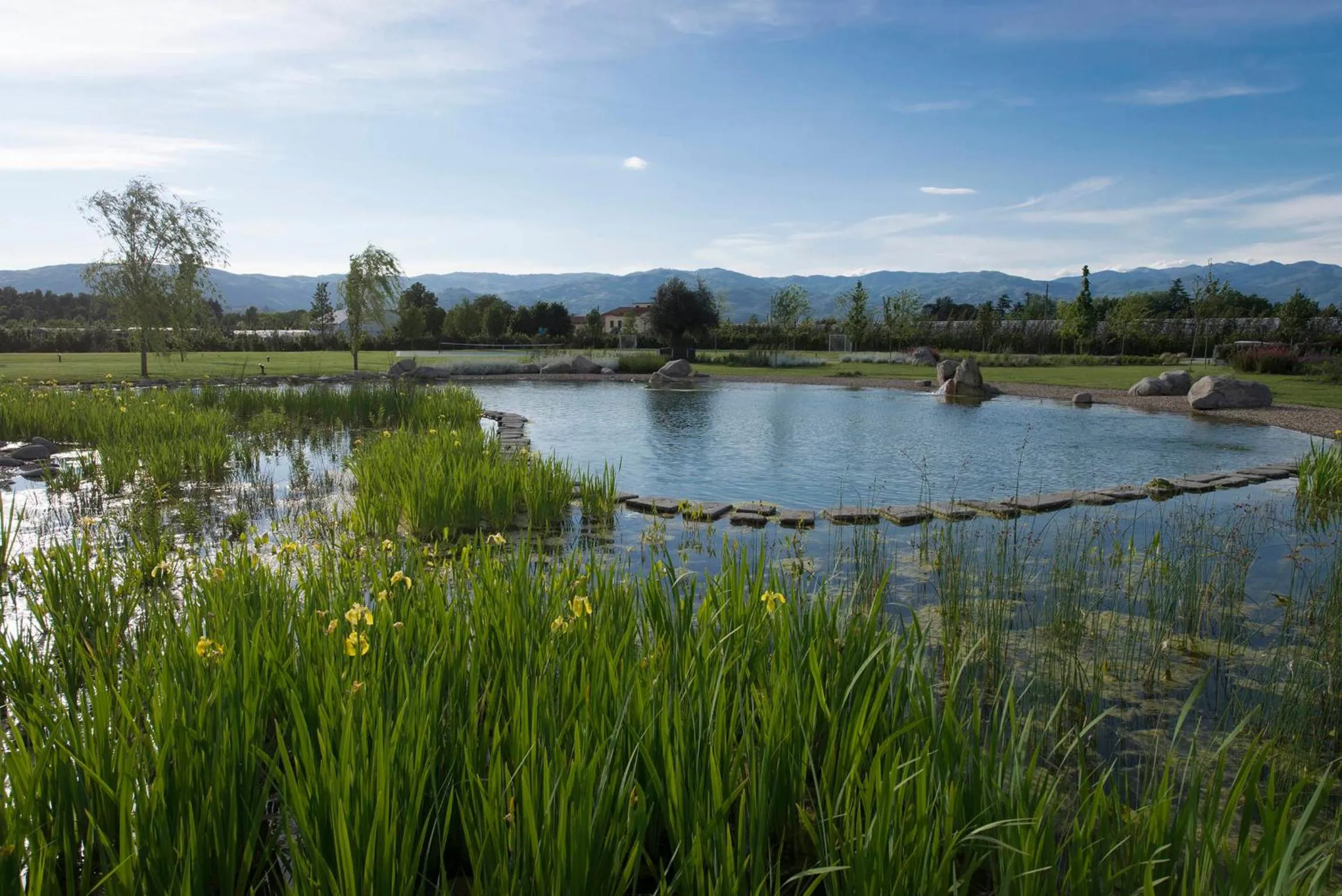 Lake view in Pistoia Nursery Campus - agriturismo in città