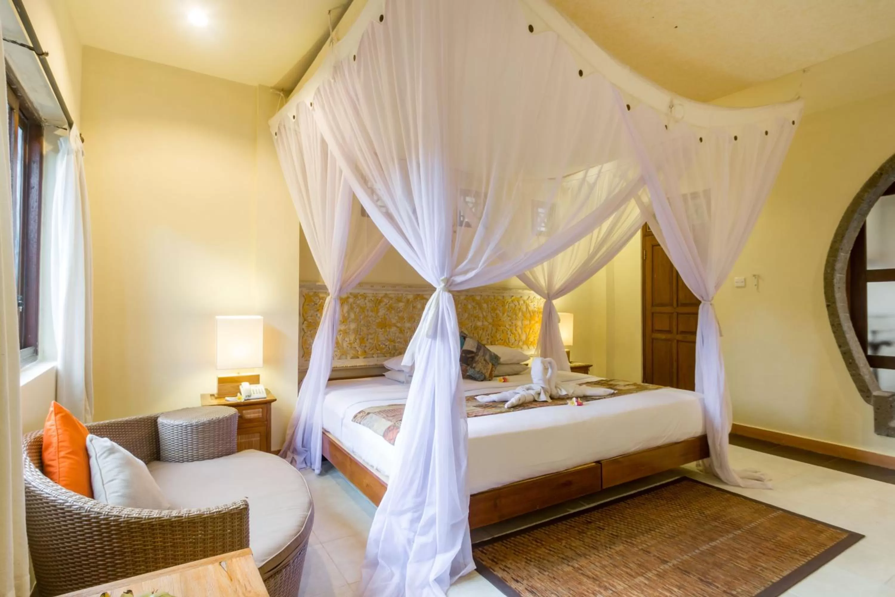 Bedroom, Bed in Ubud Aura Retreat