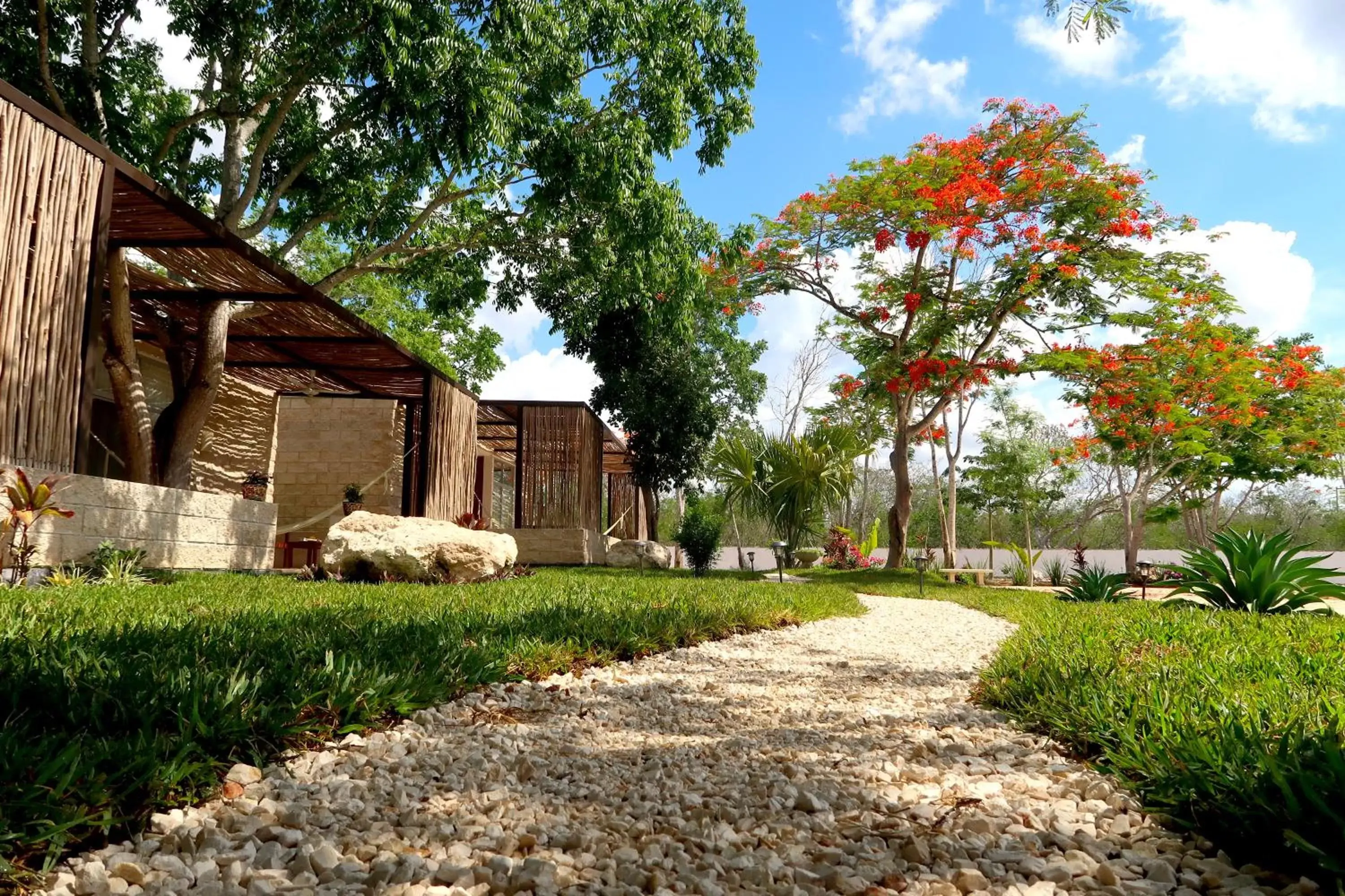 Garden, Property Building in Hotel Casa de Campo Conkal Merida