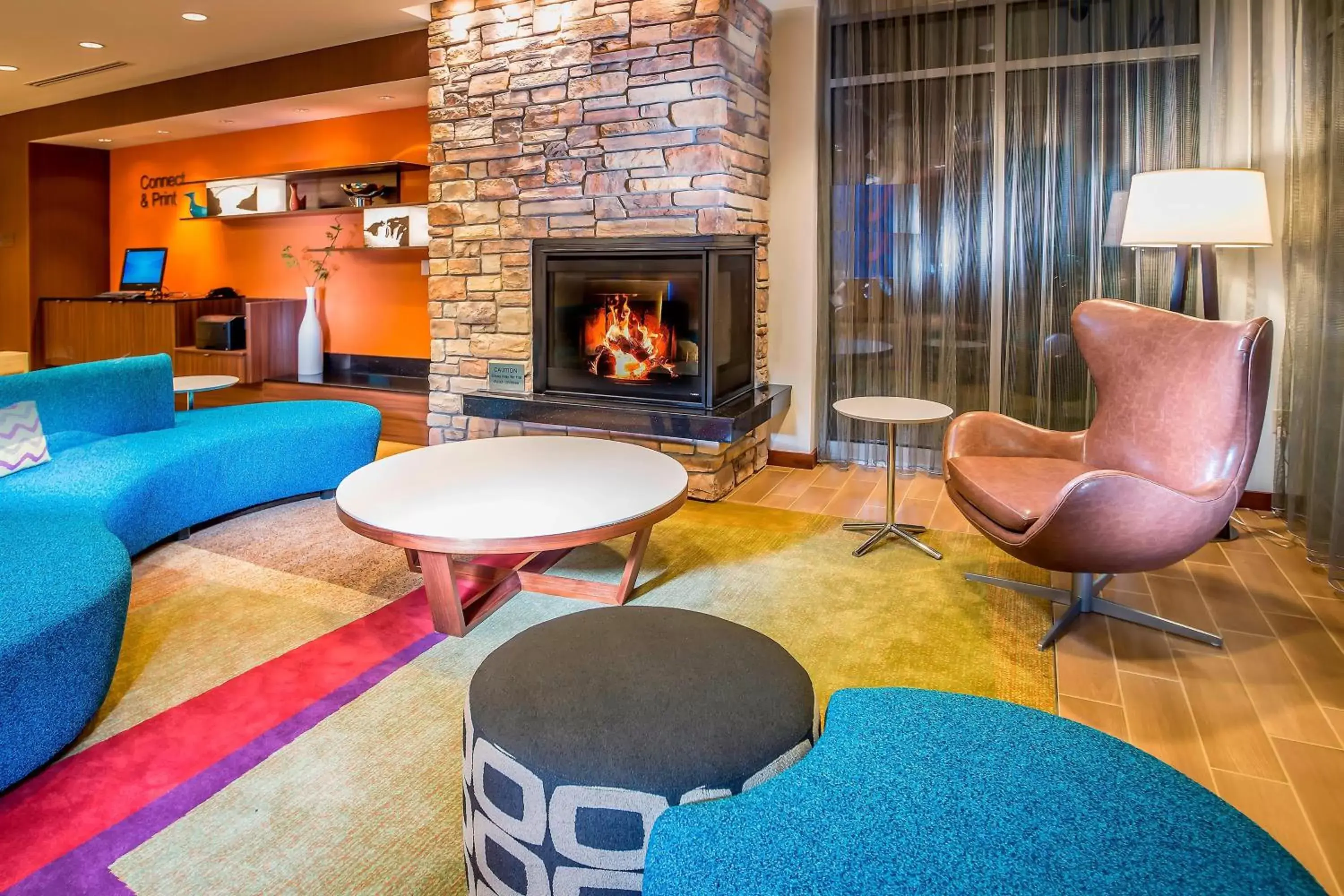 Lobby or reception, Lounge/Bar in Fairfield Inn & Suites by Marriott Twin Falls