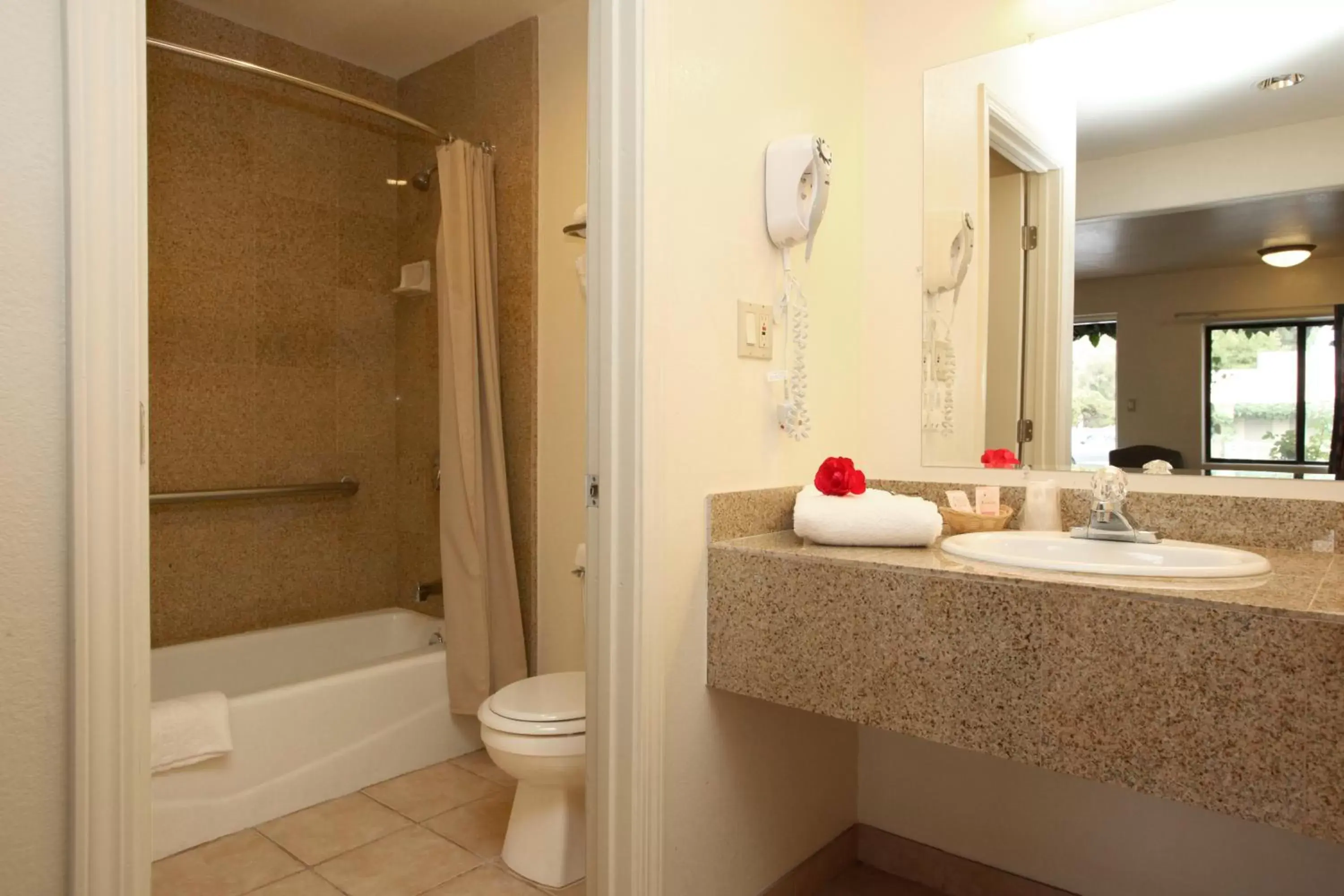 Photo of the whole room, Bathroom in Monterey Oceanside Inn