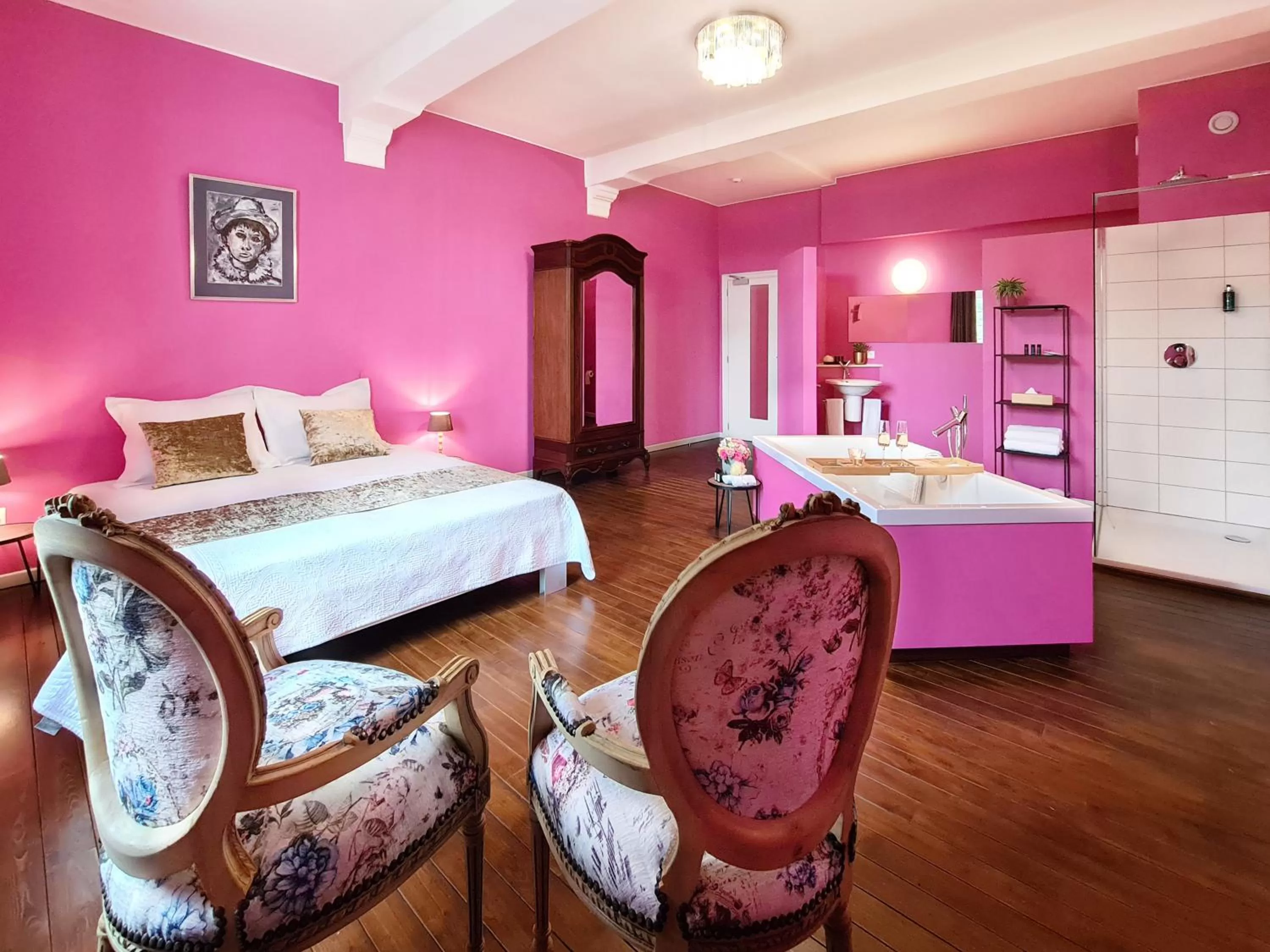 Photo of the whole room, Bed in Hotel Restaurant Steenhuyse