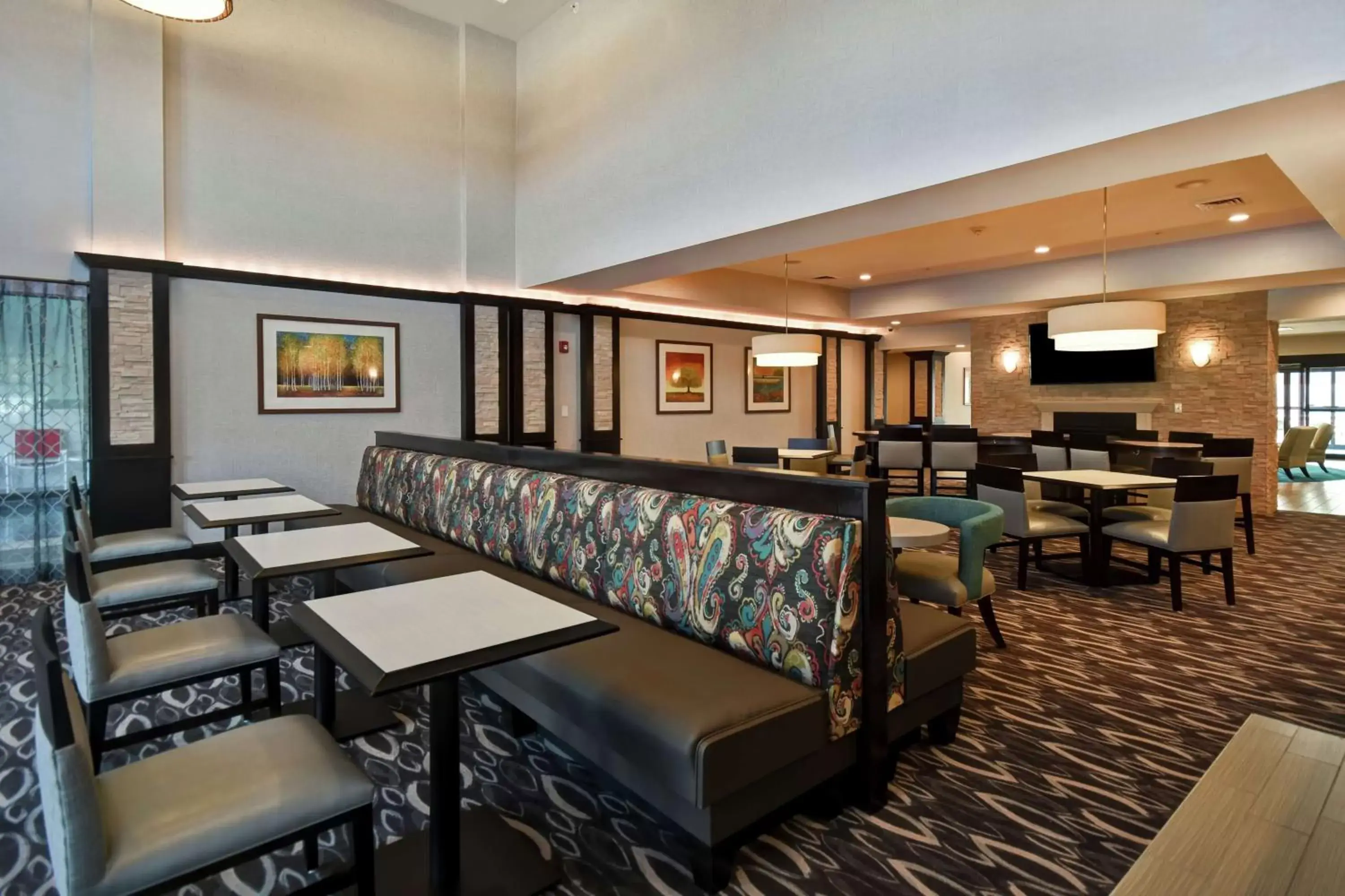 Dining area, Restaurant/Places to Eat in Homewood Suites by Hilton Novi Detroit