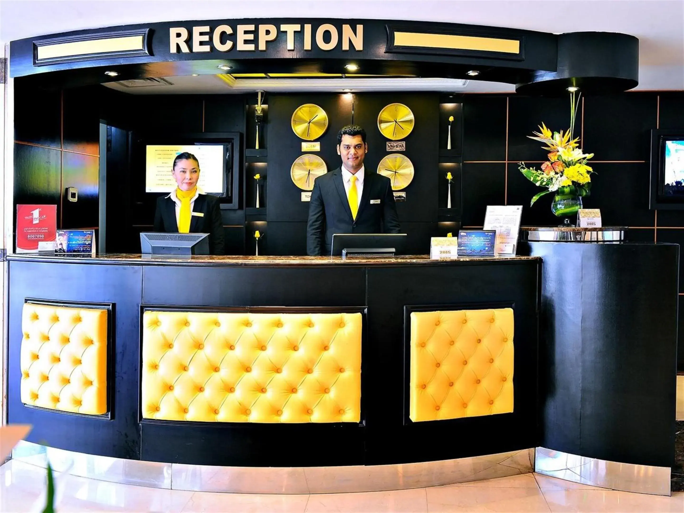 Lobby or reception, Lobby/Reception in Signature Inn Hotel - Free Parking