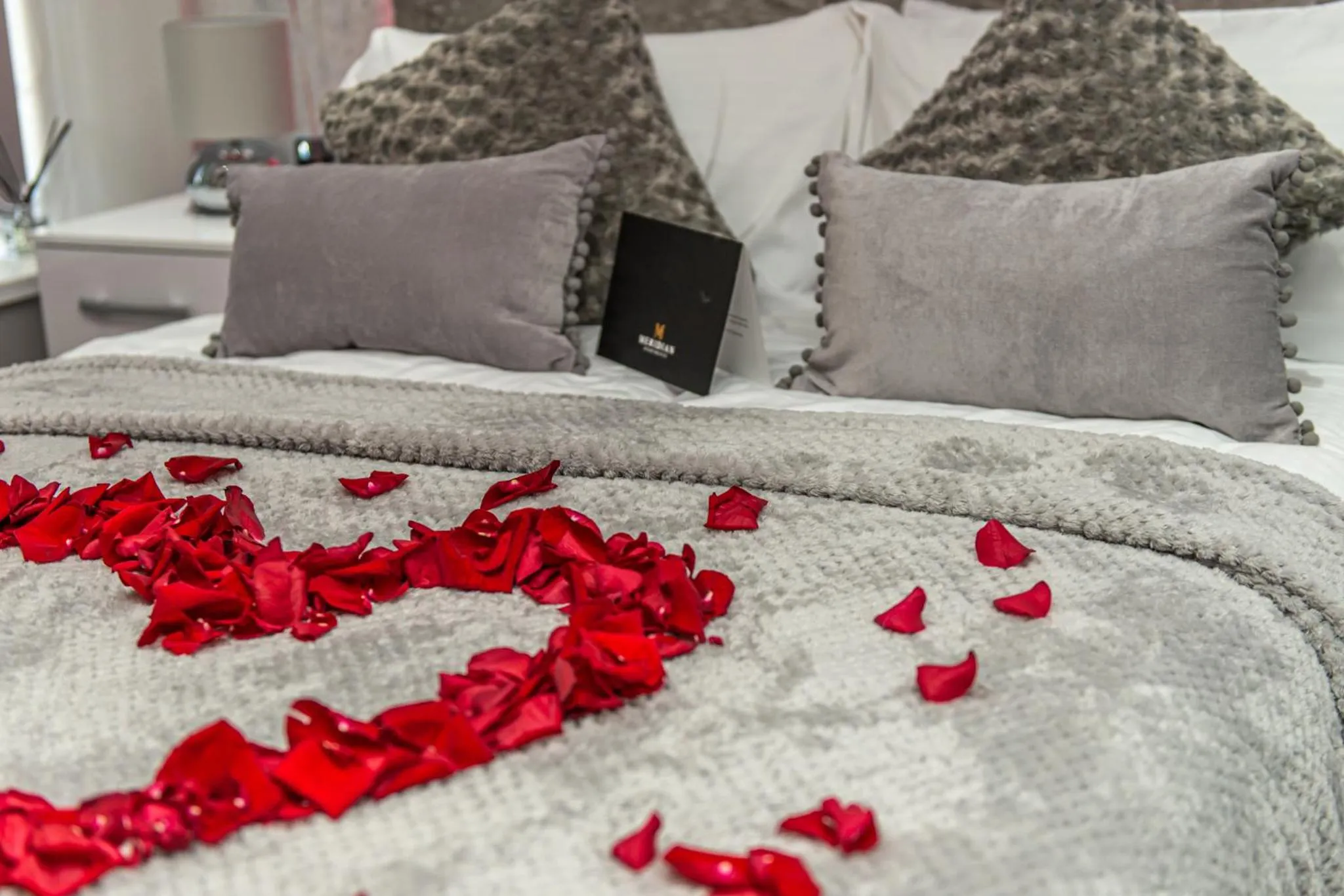 Bed in Meridian Serviced Apartments