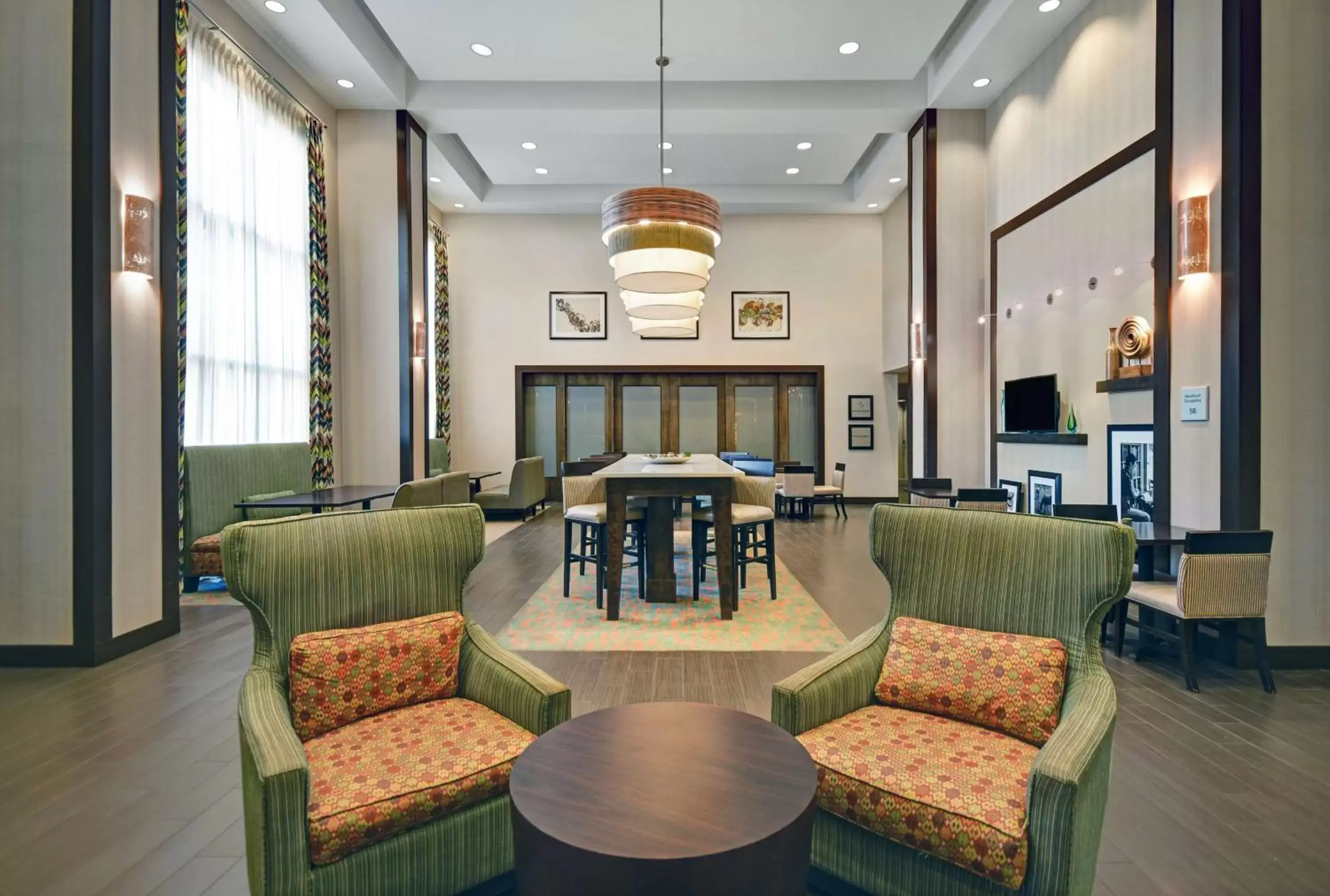 Lobby or reception in Hampton Inn and Suites Robbinsville