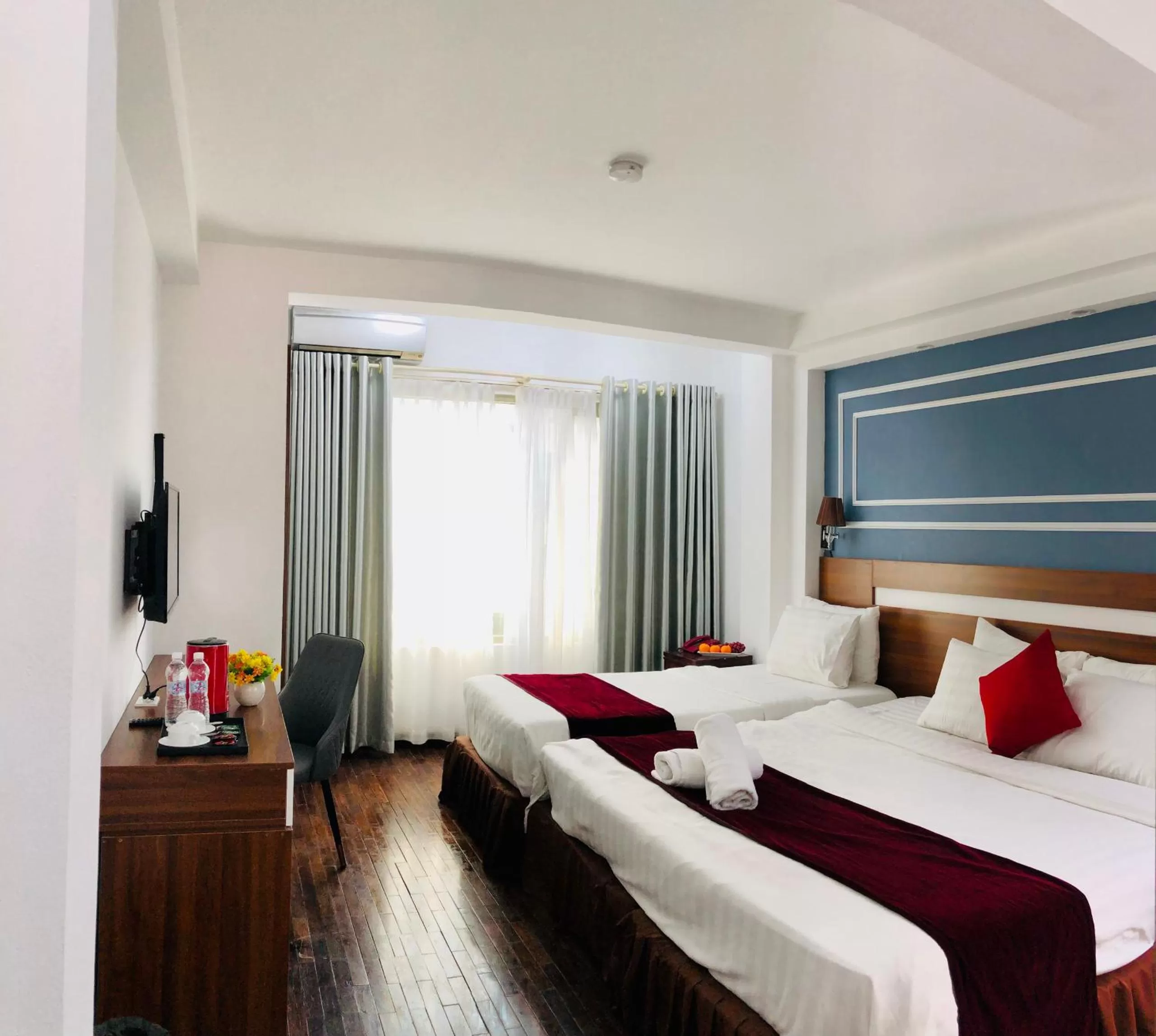 Bed in Hanoi Sisters Boutique Hotel & Spa & Travel