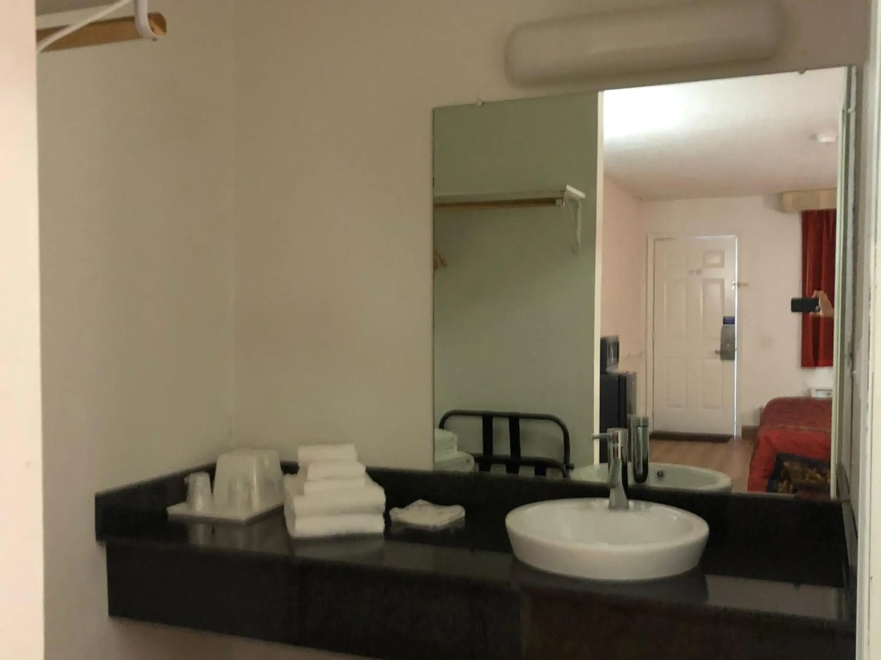 Bathroom in Motel 6-Rolla, MO