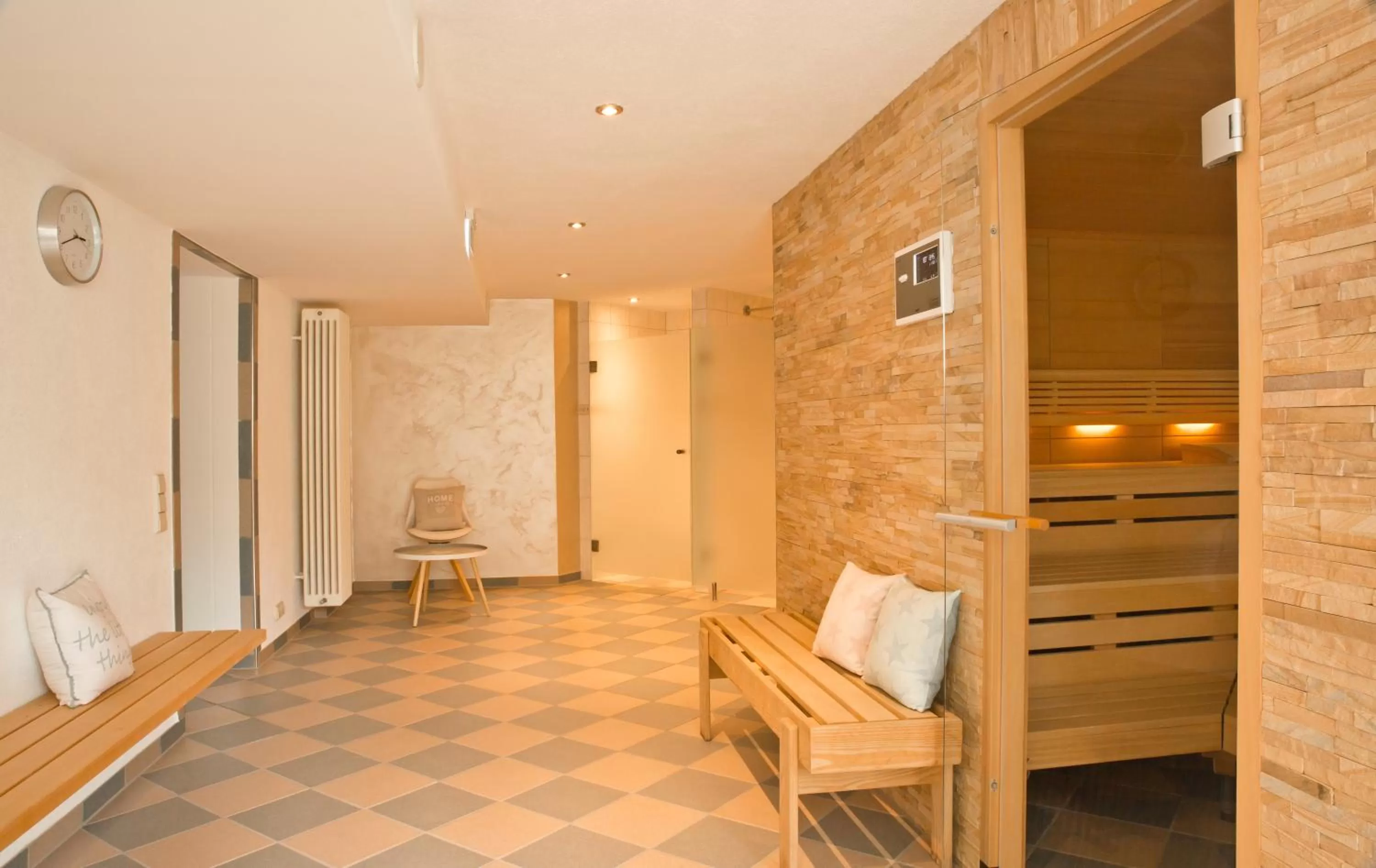 Sauna in Gartenhotel Feldeck