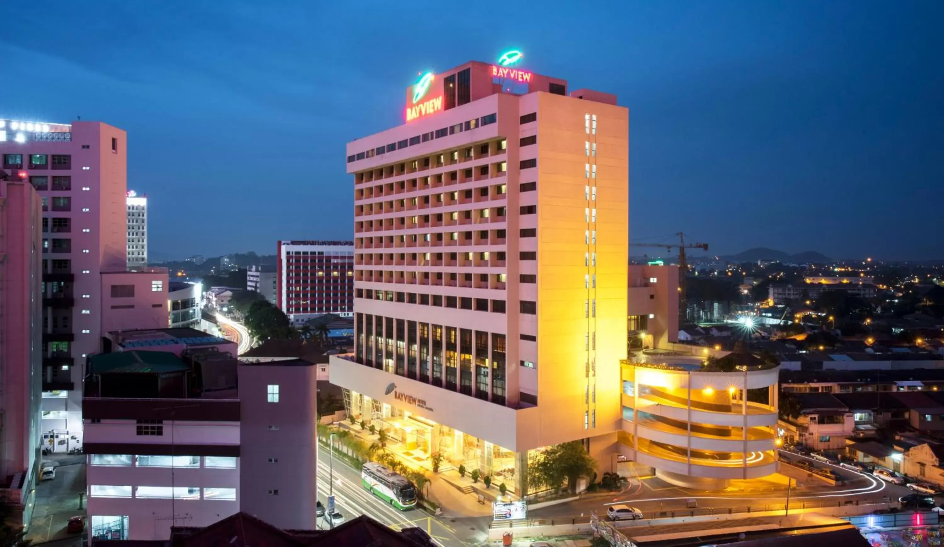 Facade/entrance in Bayview Hotel Melaka