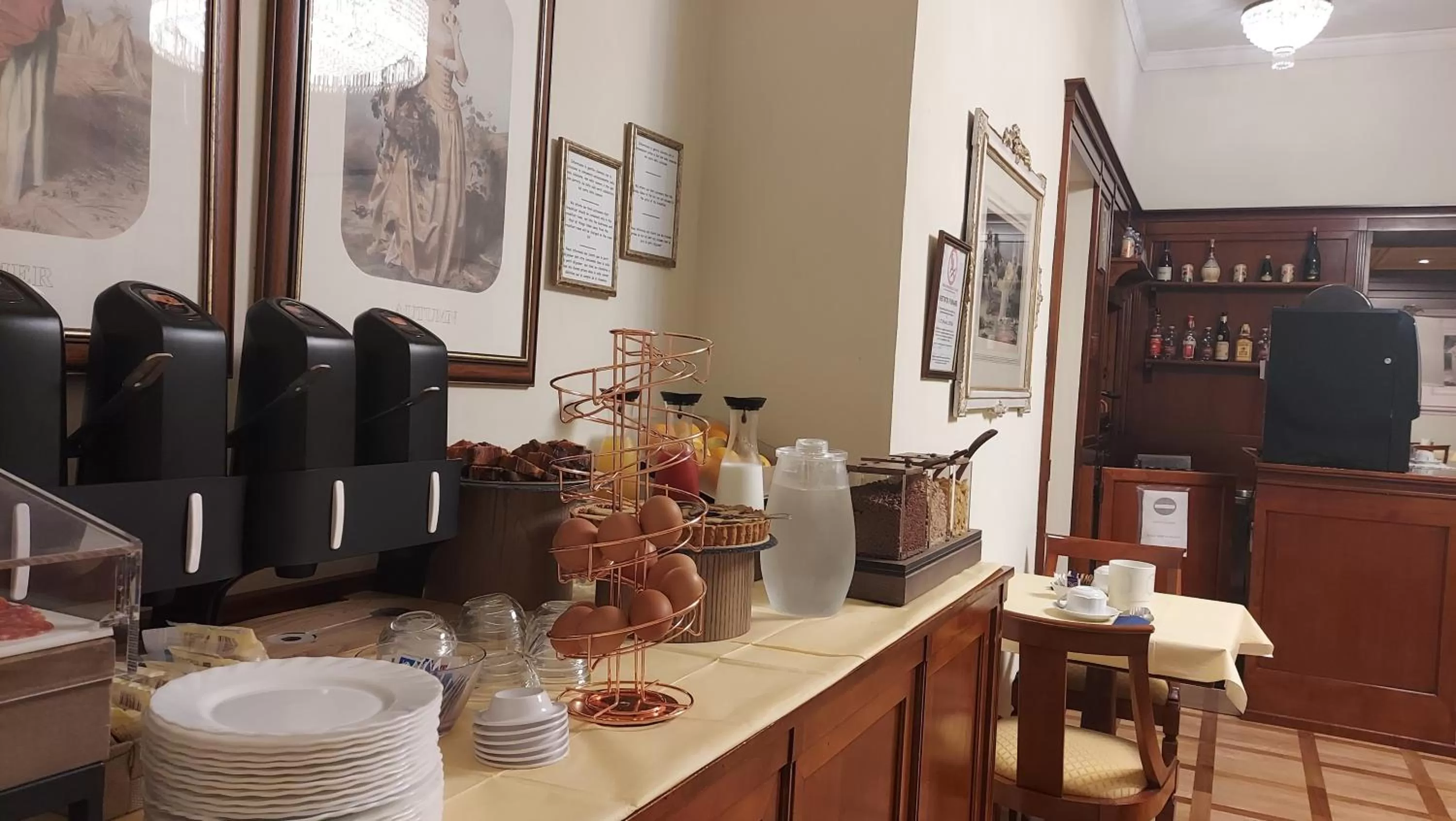 Breakfast in Hotel Bigallo