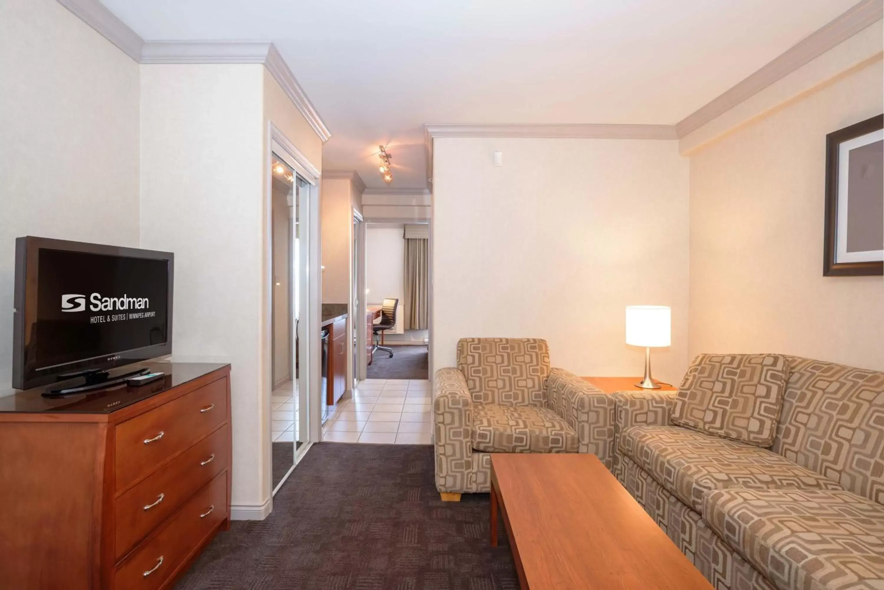 Photo of the whole room in Sandman Hotel & Suites Winnipeg Airport