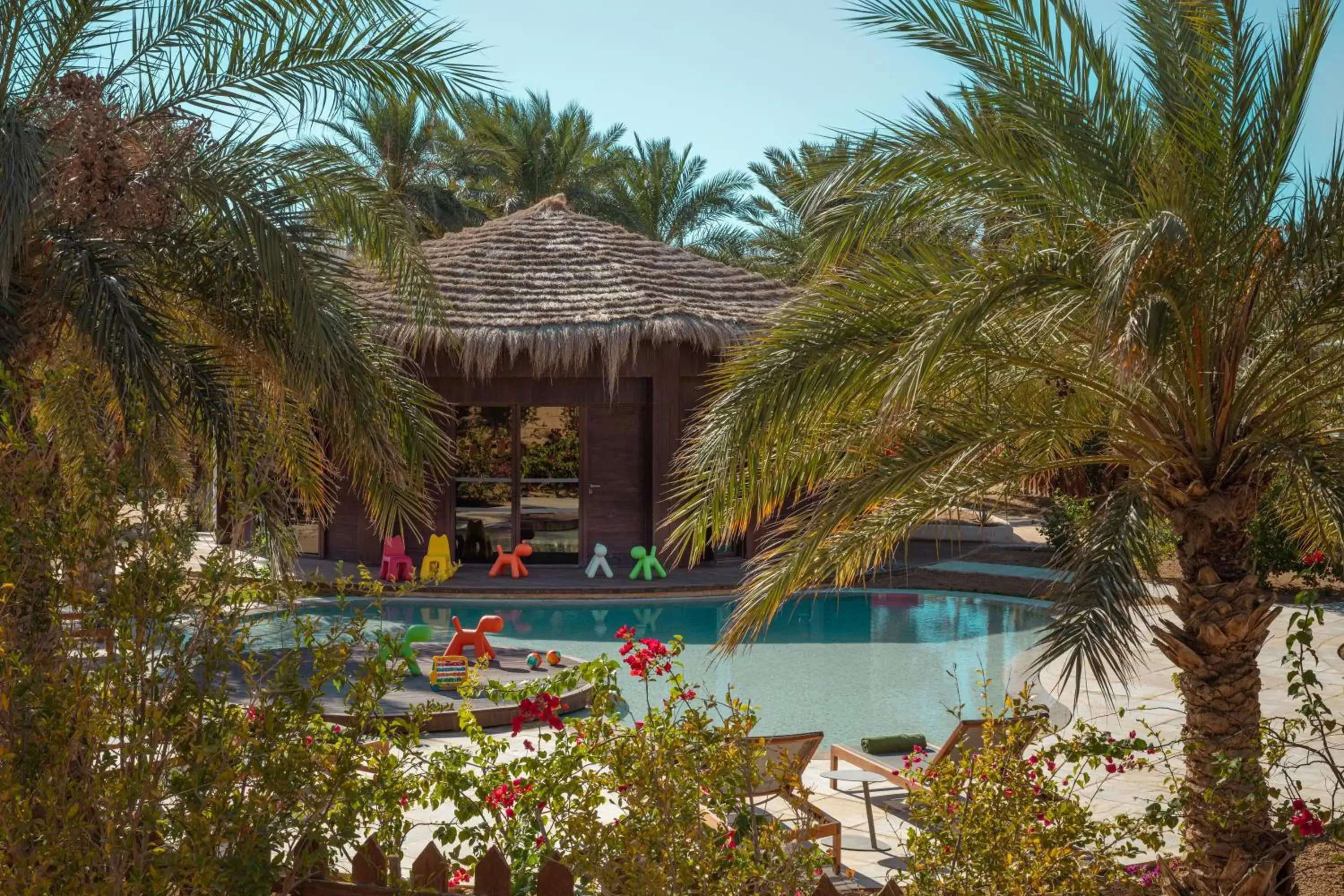 Kids's club, Swimming Pool in Anantara Sahara-Tozeur Resort & Villas