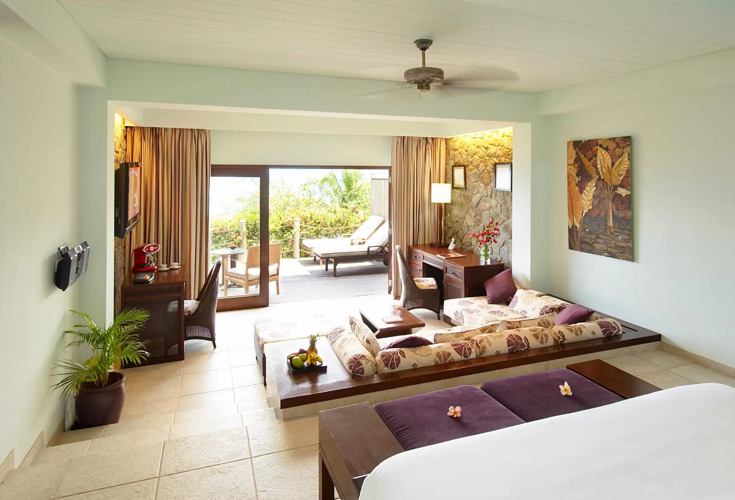 TV and multimedia in Fisherman's Cove Resort - closed for complete renovation - Visit our sister property STORY Seychelles for your stay