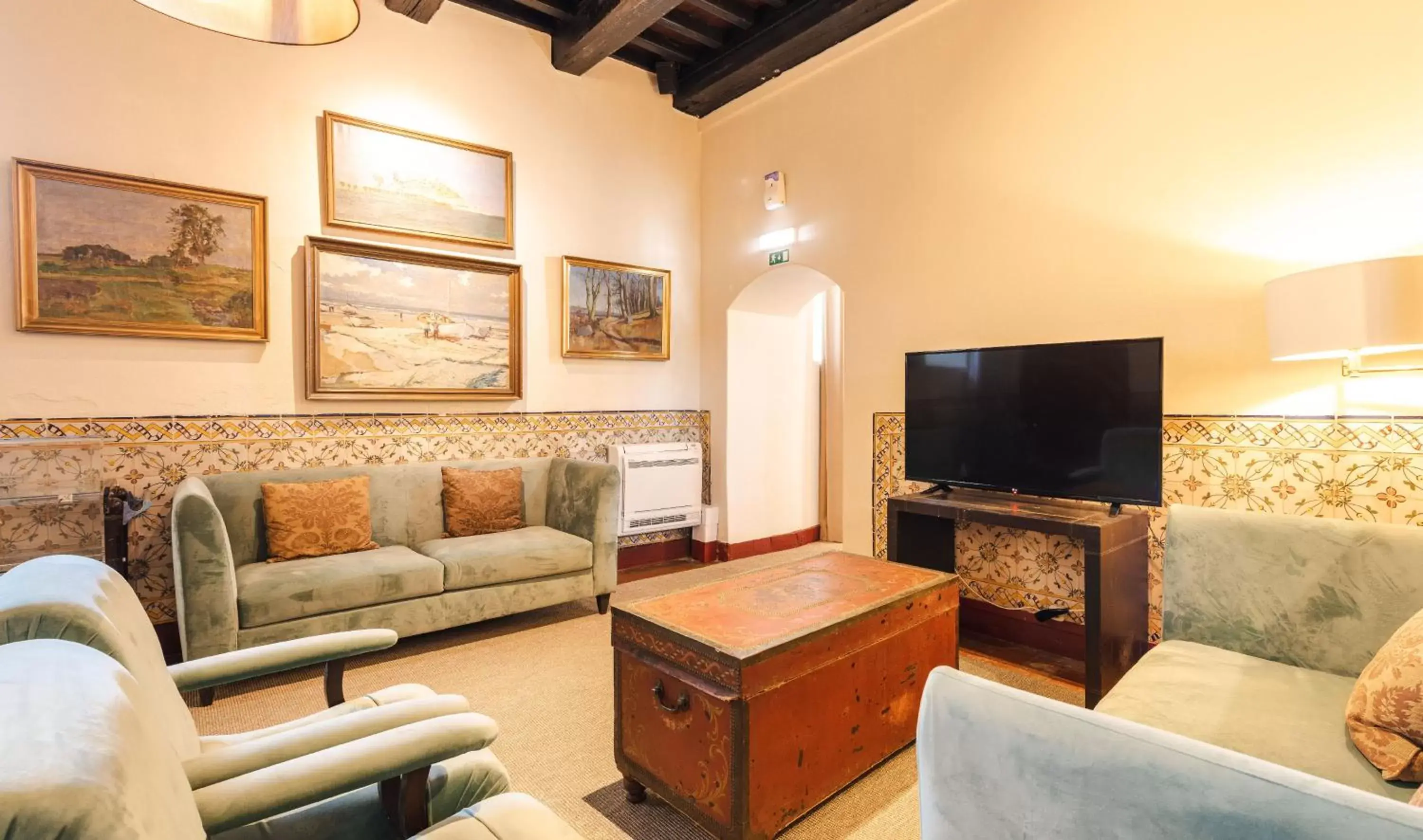 Living room, Seating Area in Pousada Castelo de Obidos